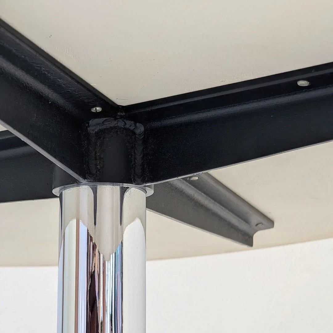 Florence Knoll Model 2480 Oval Table Desk in Rare Oak, USA, c. 1961 - Fox & Wedge