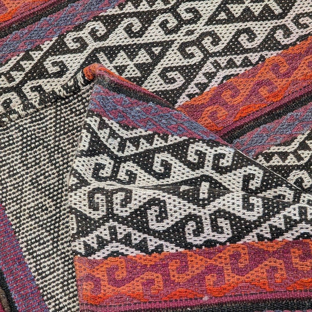 Monumental Vintage Persian Luri Tribal Kilim, c.1970 - Fox & Wedge