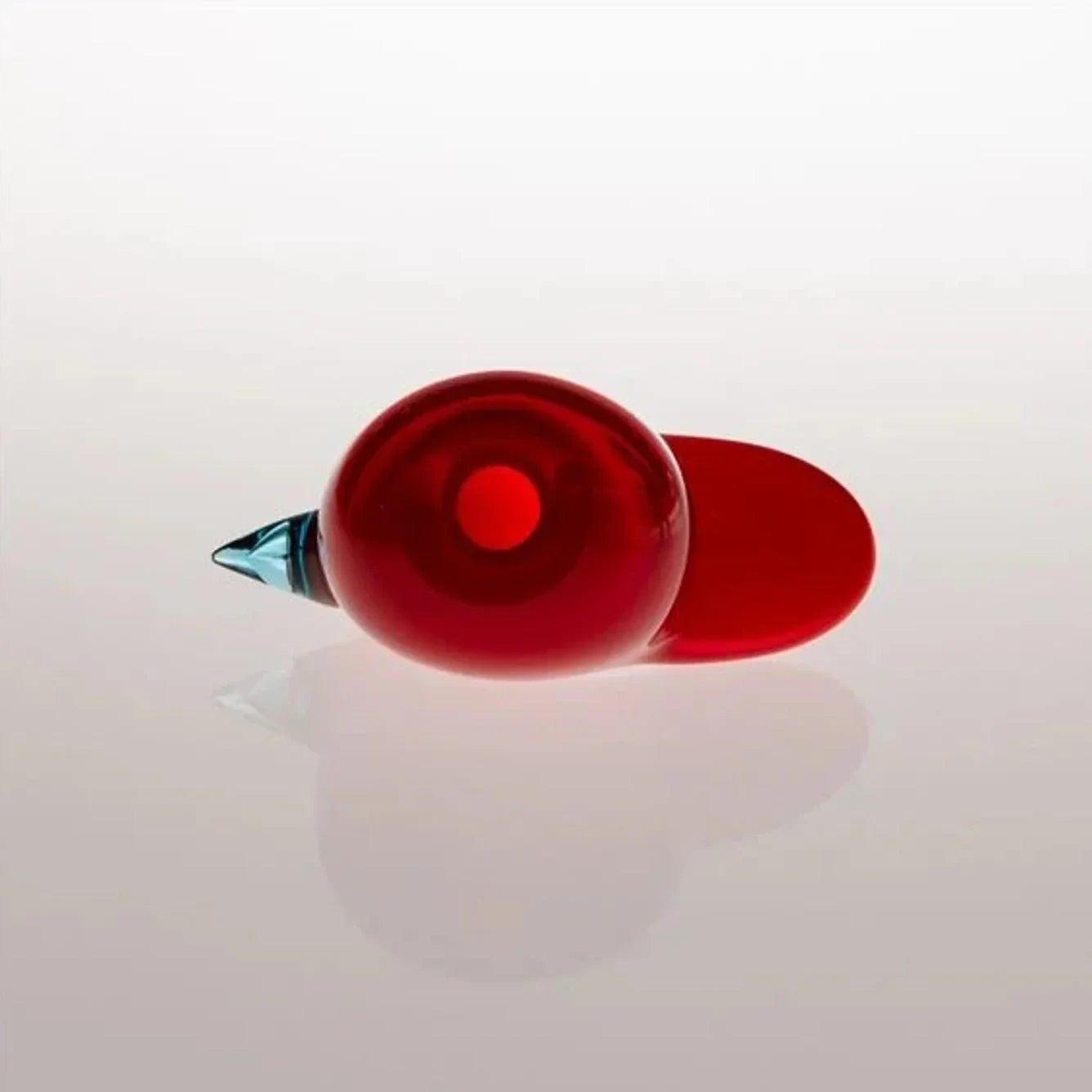 Oiva Toikka "Sieppo" Flycatcher Glass Bird for Iittala, Finland, c. 1972 - Fox & Wedge