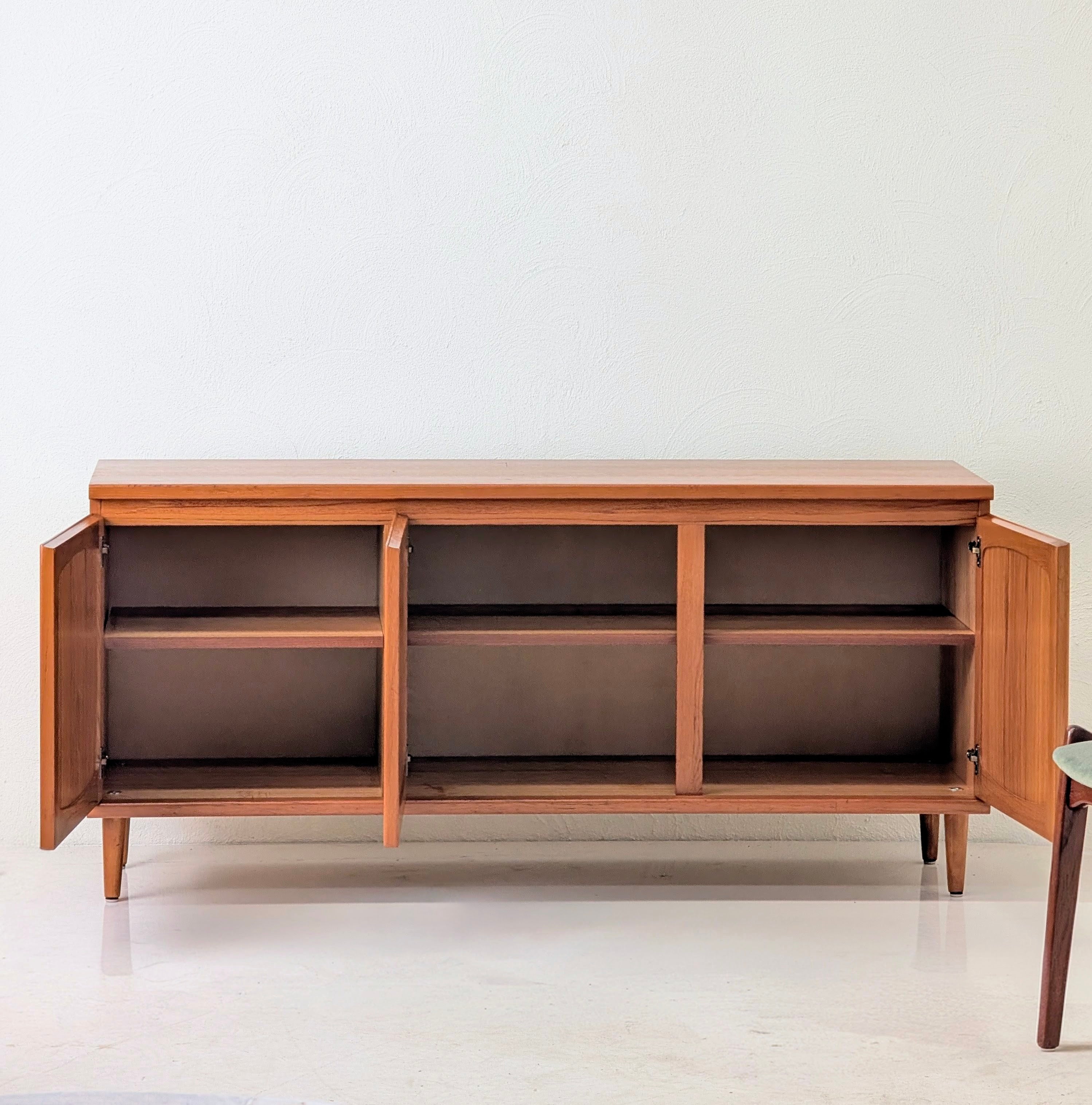 Mid-Century Modern Teak Sideboard by Noblett