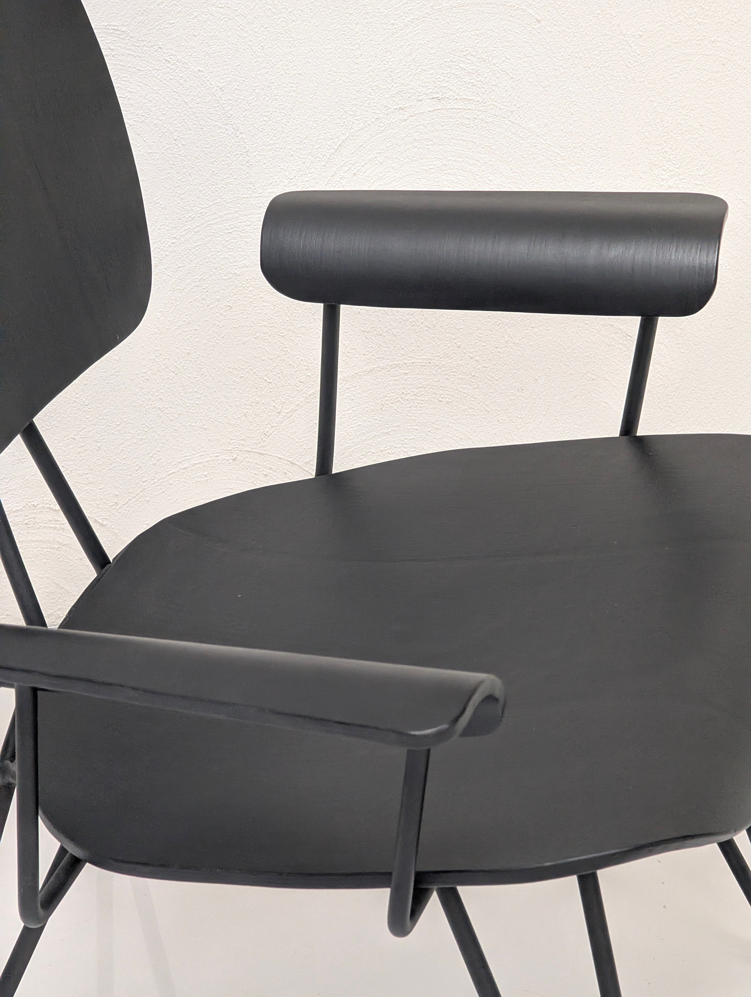 Diesel with Moroso Overdyed Lounge Chair – Aniline Ash