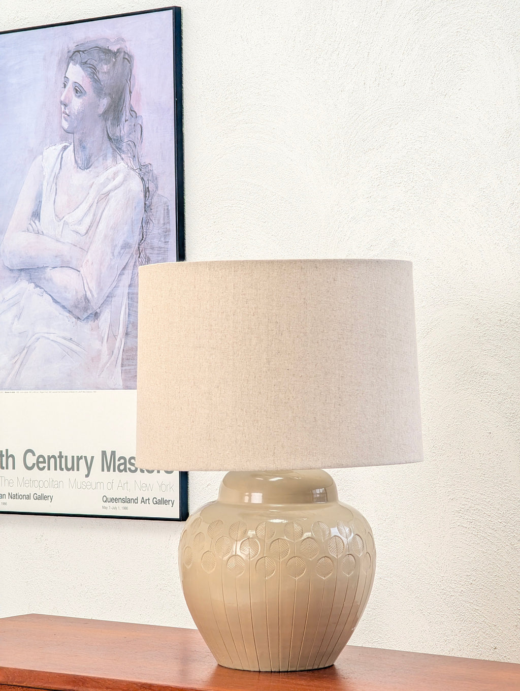 Bitossi Italian Ceramic Table Lamp 1981 | Nora Fenton Import