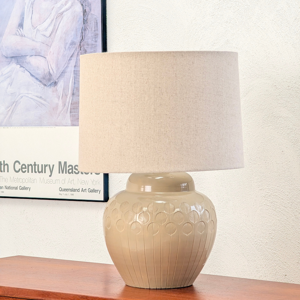 Bitossi Italian Ceramic Table Lamp 1981 | Nora Fenton Import