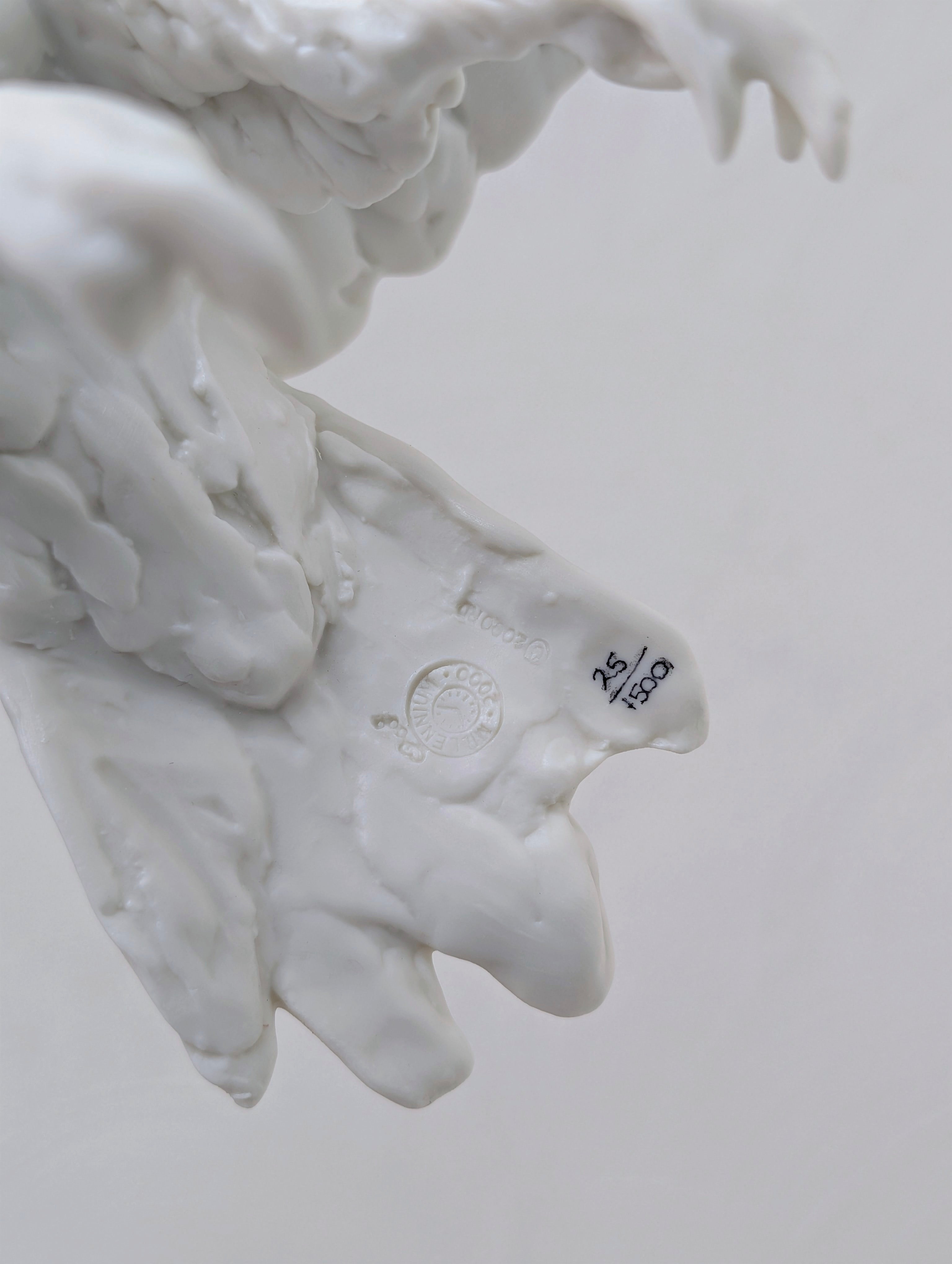 Royal Doulton "Millennium 2000" Parian Porcelain Eagle in Flight - Limited Edition #25