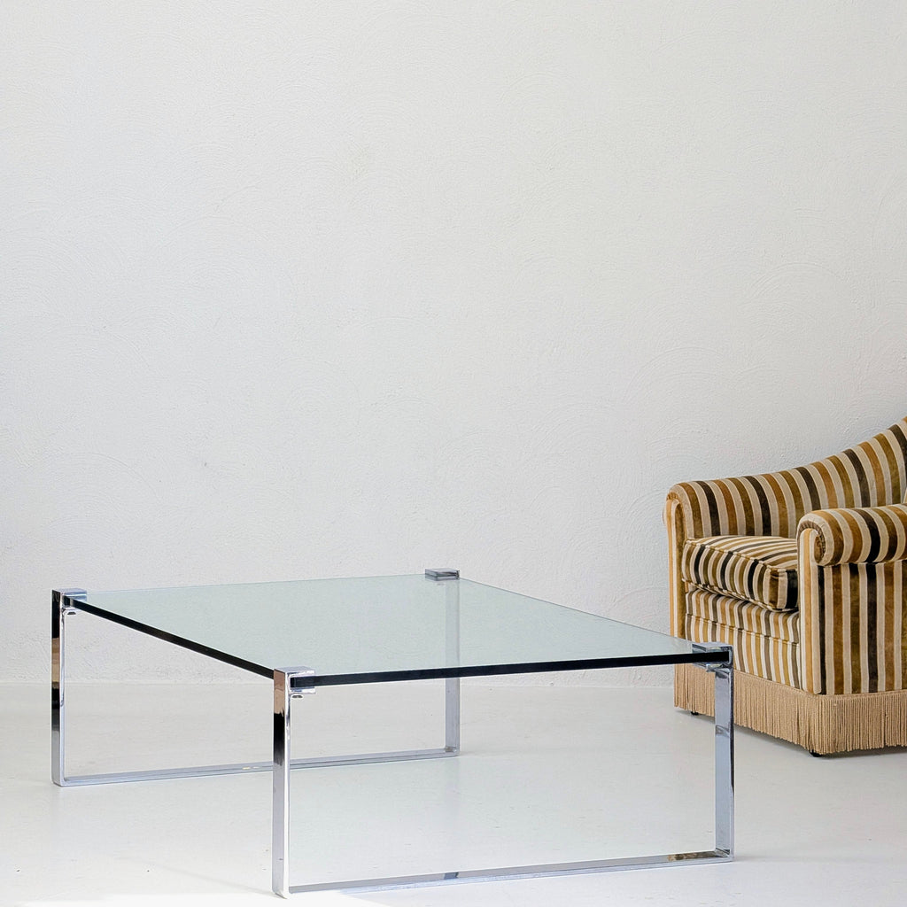 1968 Draenert 1022 Klassik Coffee Table by Peter Draenert | 20mm Polished Edge