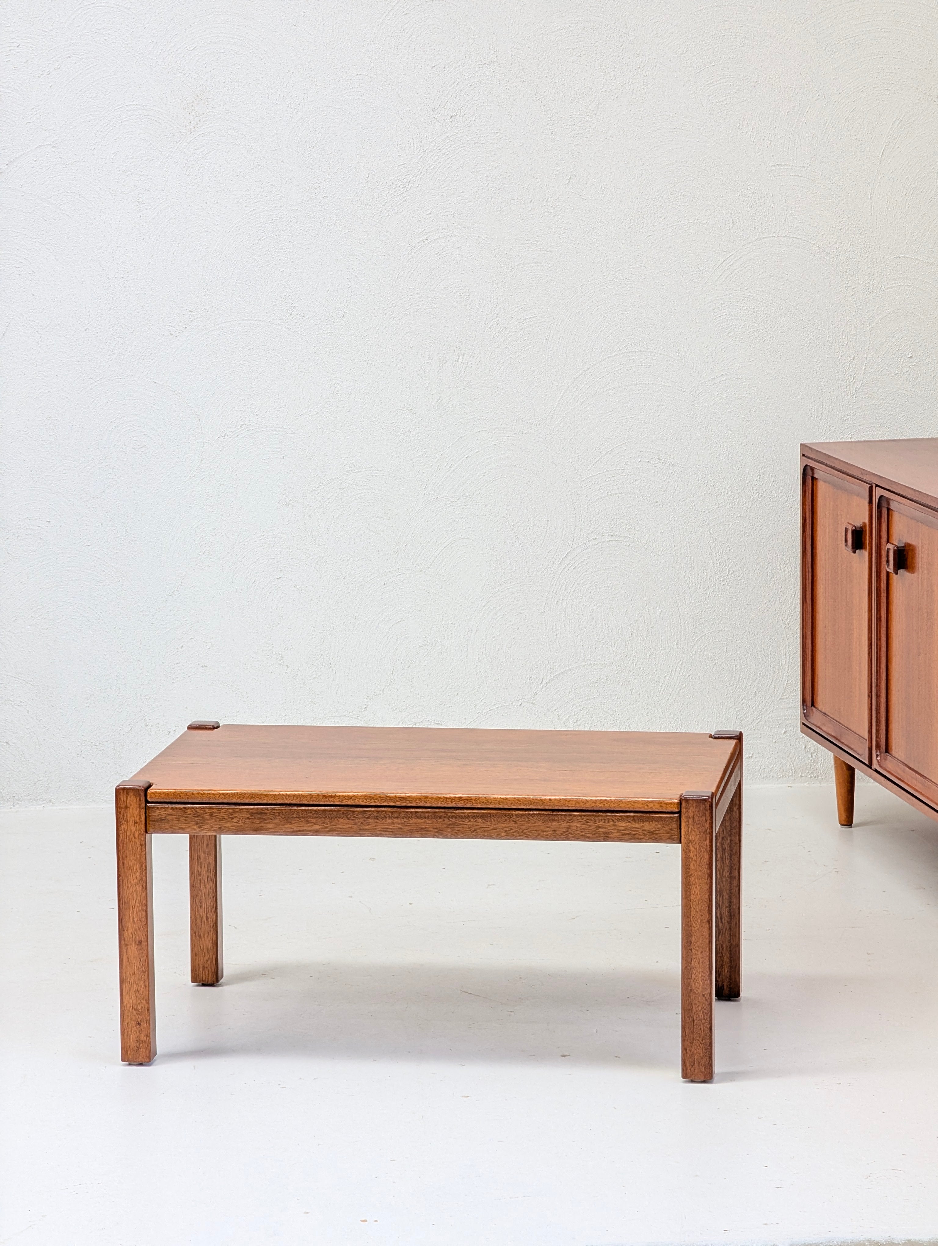 Restored Mid Century Solid Tasmanian Oak Coffee Table