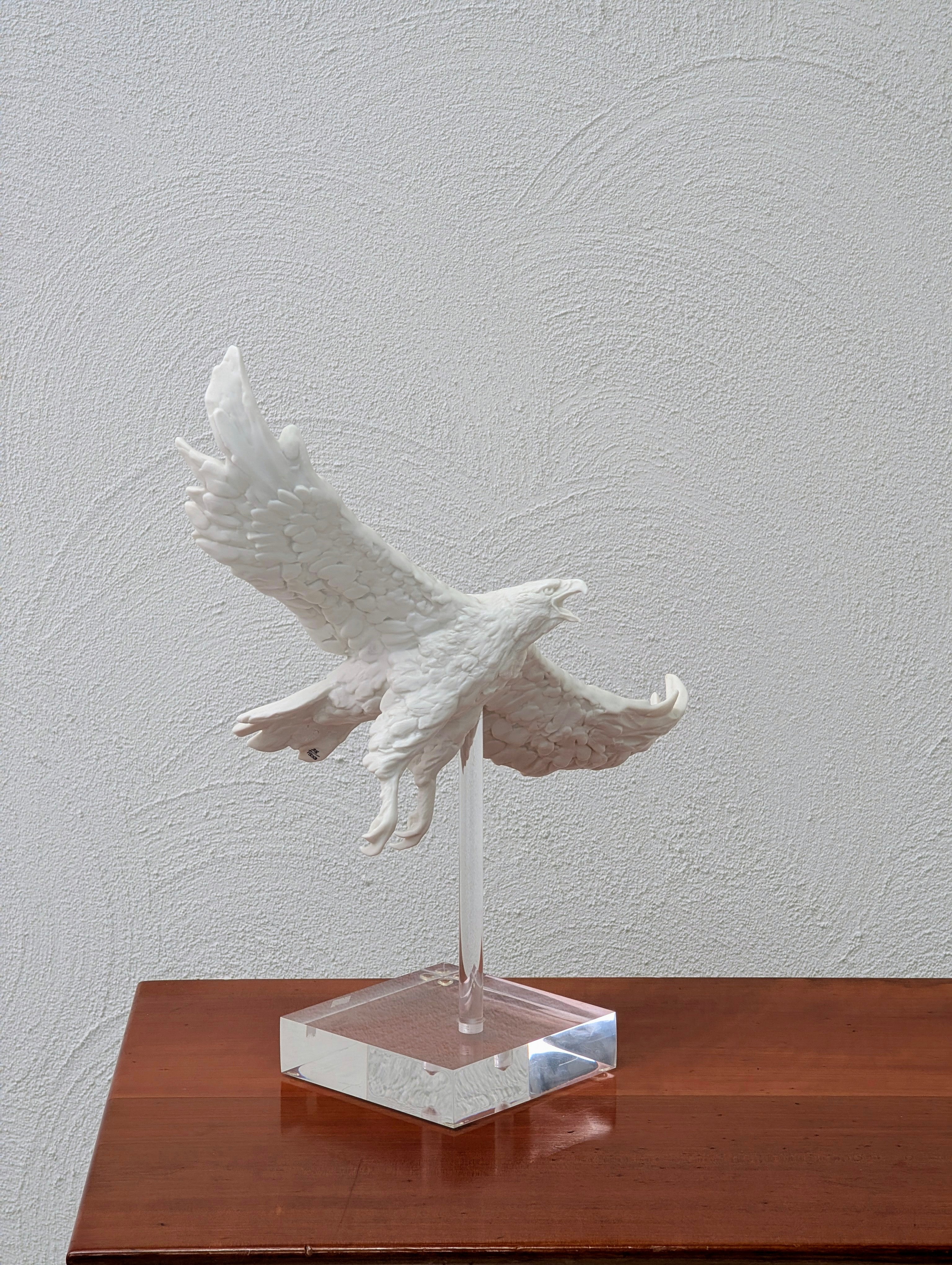 Royal Doulton "Millennium 2000" Parian Porcelain Eagle in Flight - Limited Edition #25