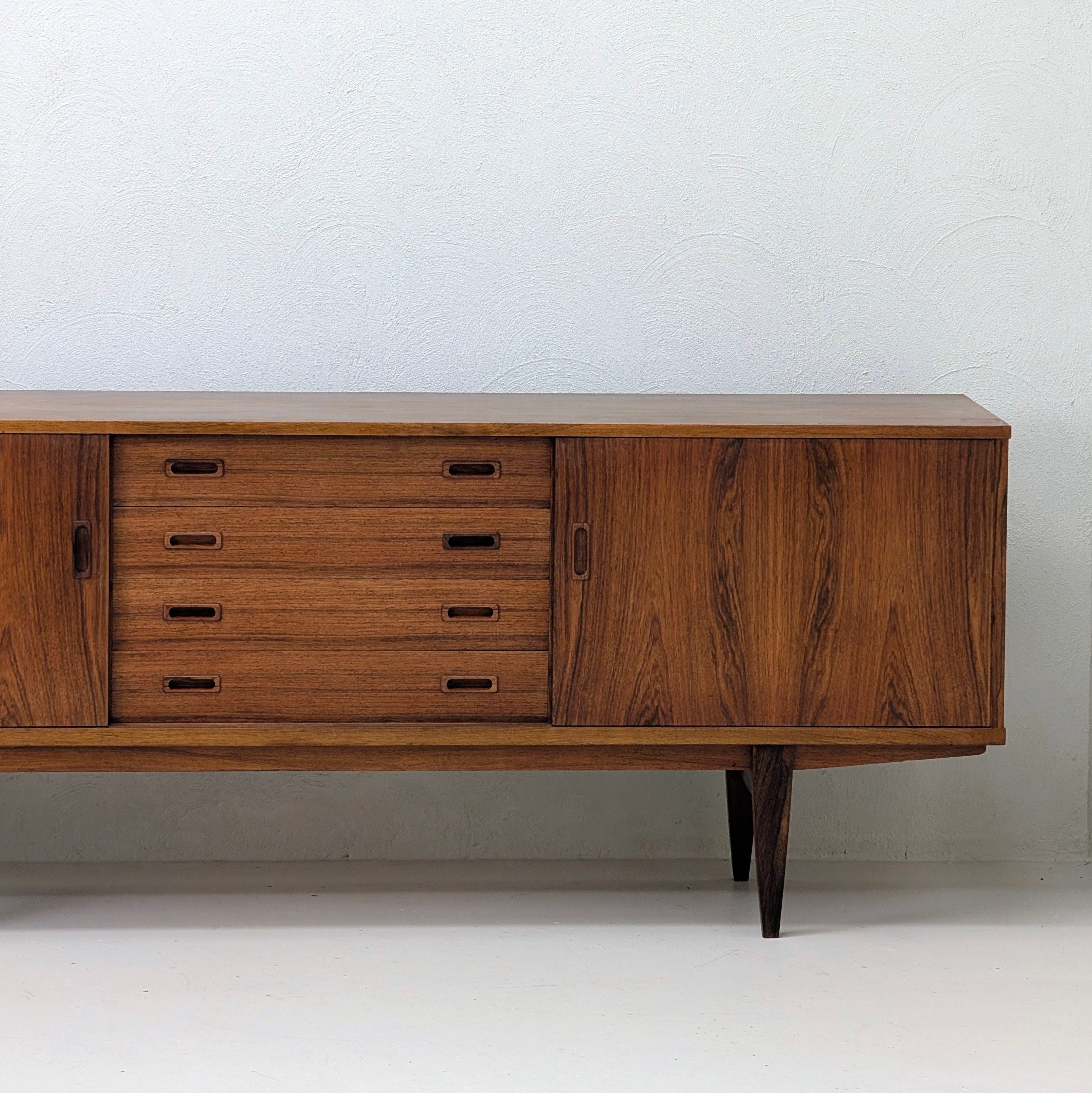 1960s Danish Rosewood Sideboard by Lyby Møbler
