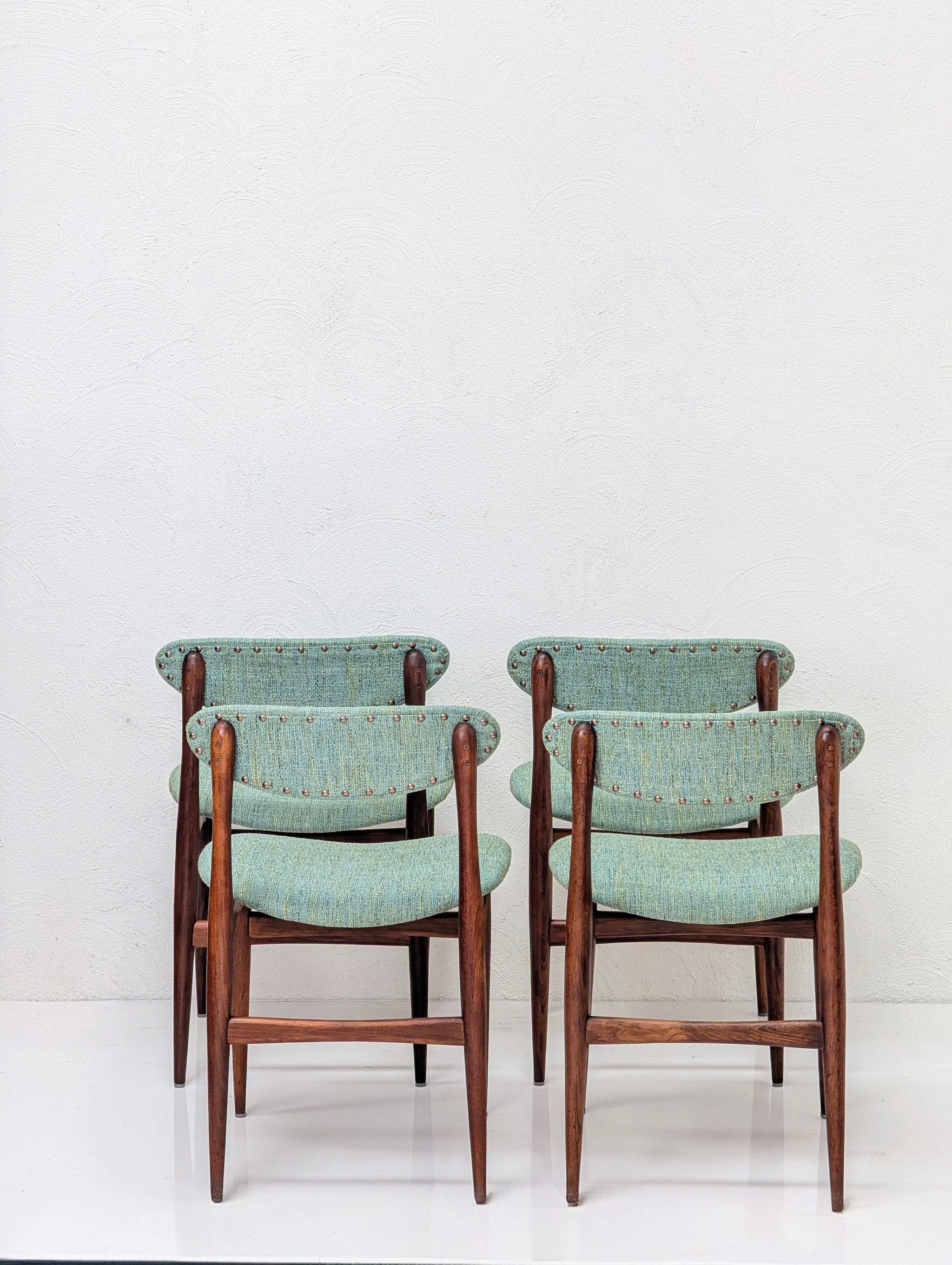 Chatley Matchstick Dining Chairs | Restored c1965 | Zepel FibreGuard