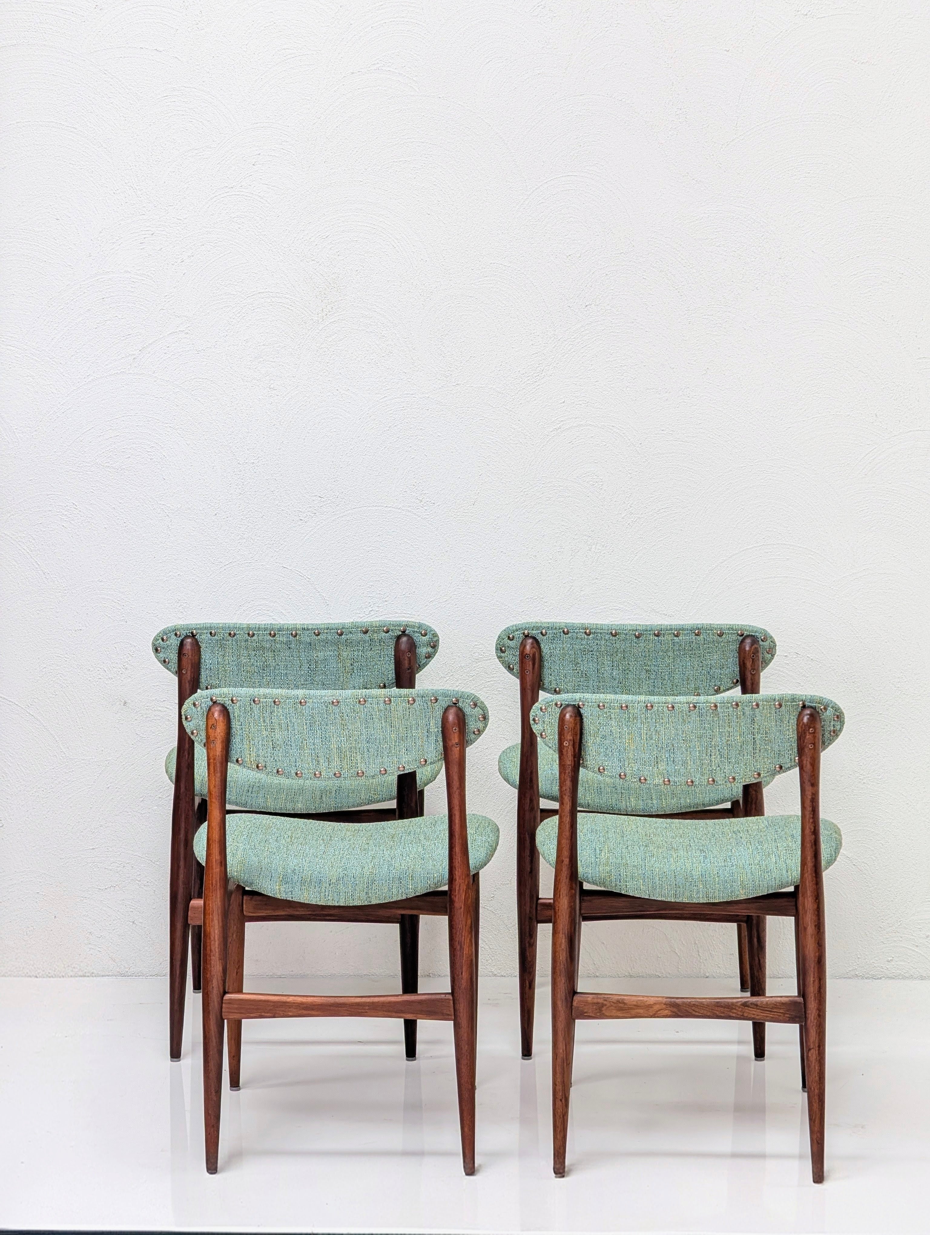 Chatley Matchstick Dining Chairs | Restored c1965 | Zepel FibreGuard