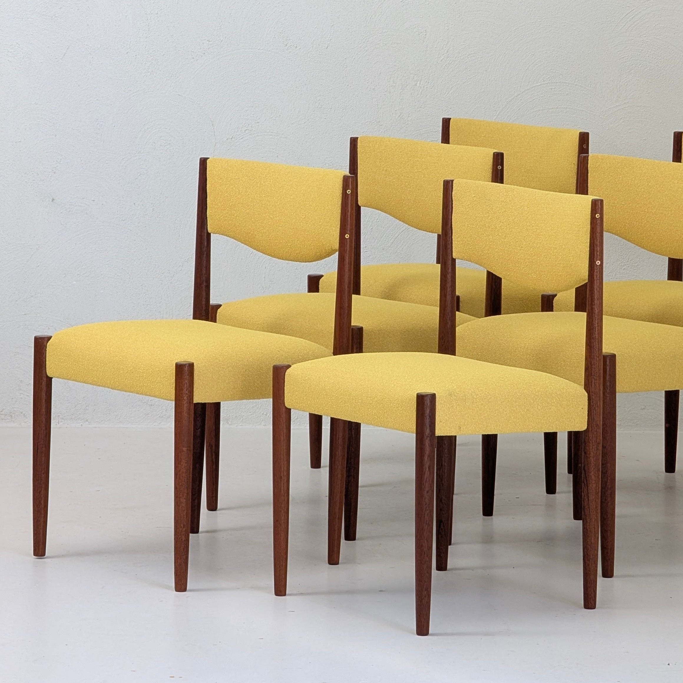 Restored Mid Century Modern Parker Dining Chairs | Model 62
