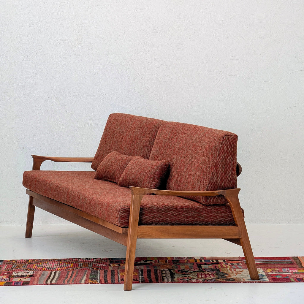 Fler Norsk D-71 'Surfboard Back' Three Seater Sofa