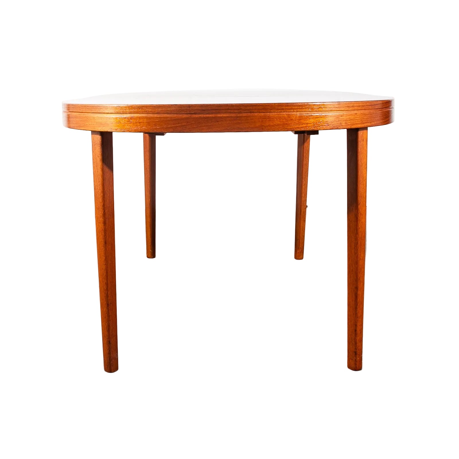 Restored Mid-Century Modern Swedish Teak Extension Table by Skaraborgs (c. 1960s)
