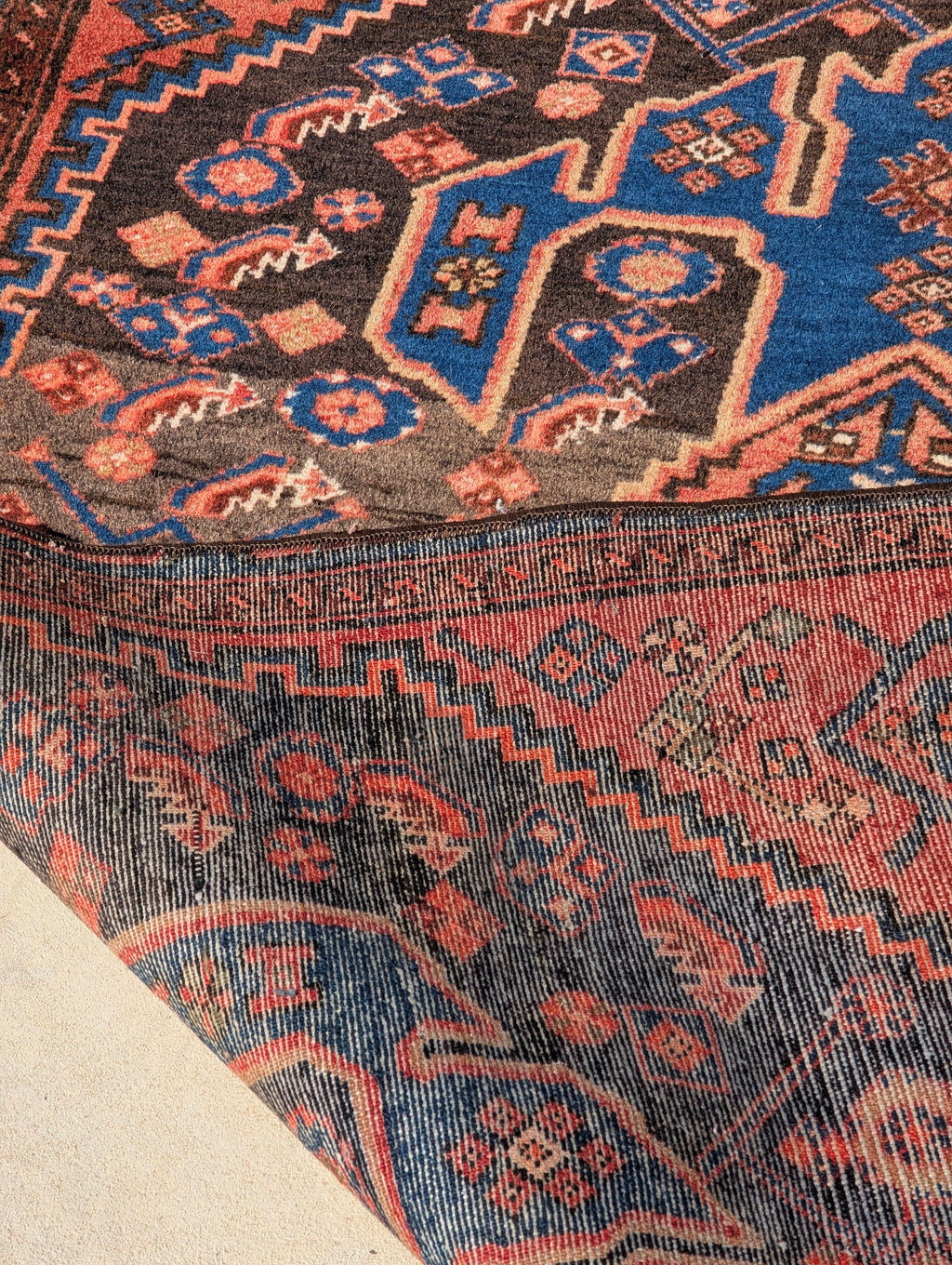 Vintage Persian Baluchi Tribal Rug | Wool | 112 x 182cm