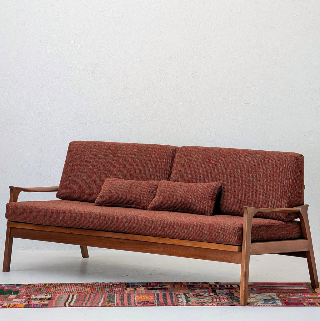 Fler Norsk D-71 'Surfboard Back' Three Seater Sofa