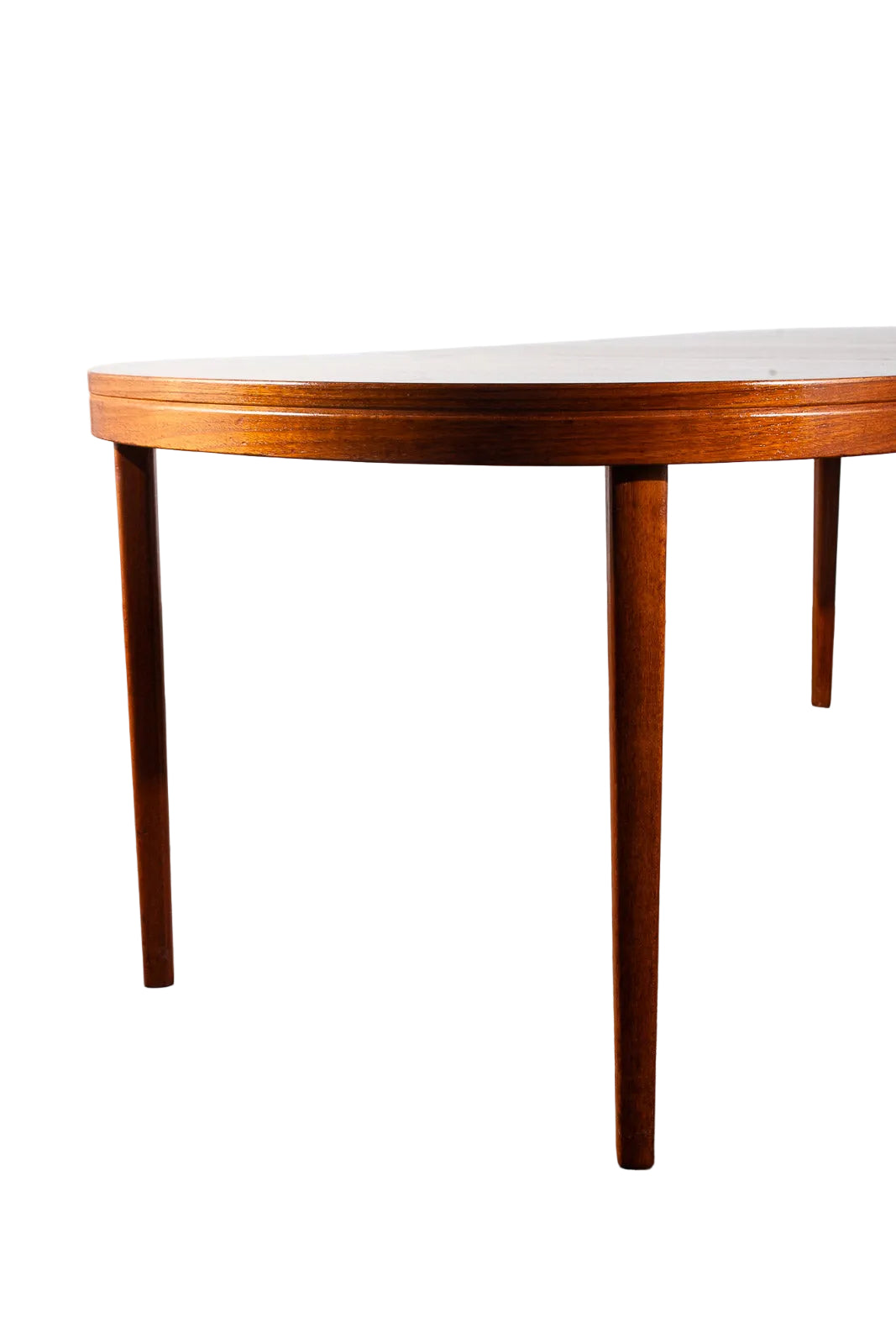 Restored Mid-Century Modern Swedish Teak Extension Table by Skaraborgs (c. 1960s)