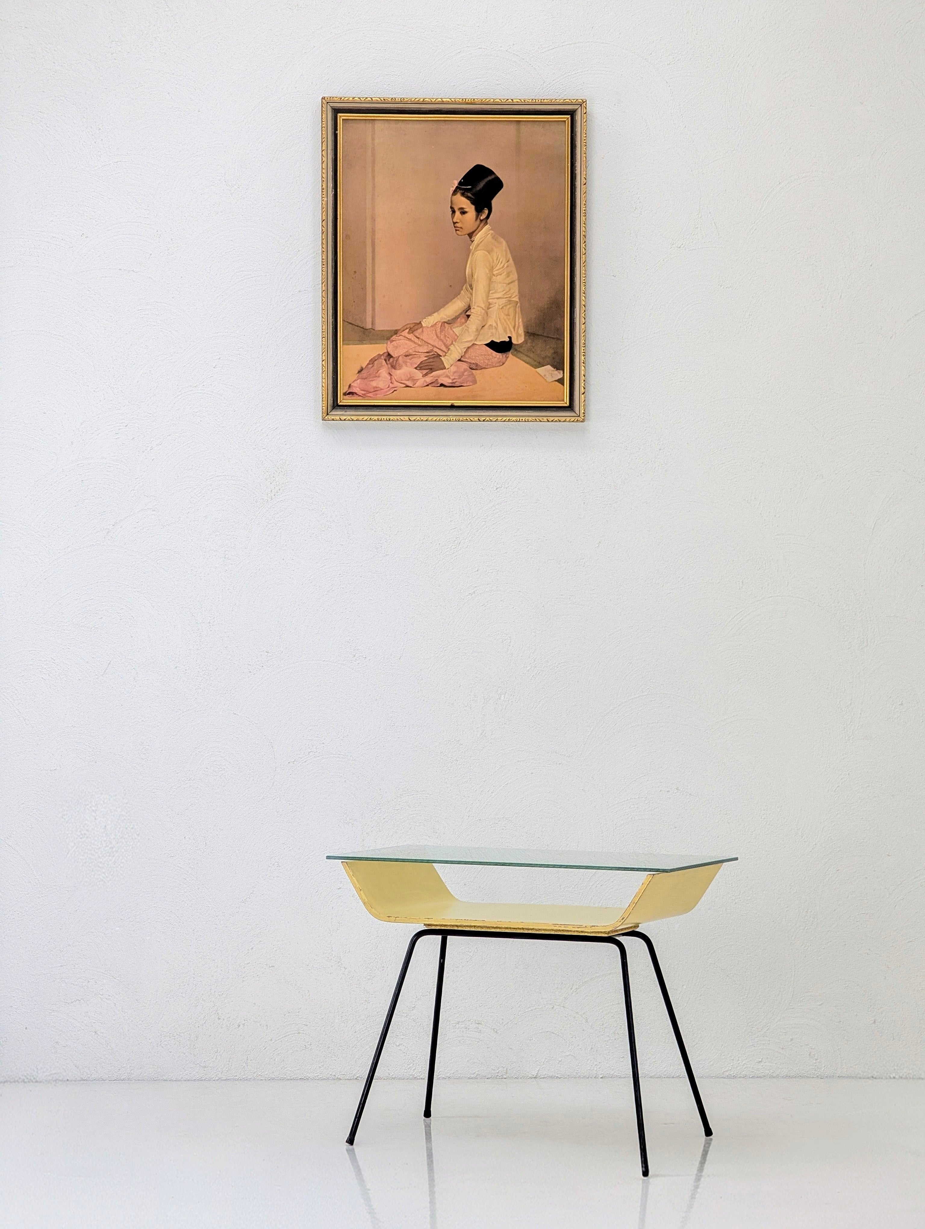 W.H. Gispen Side Table 507 Kembo 1957