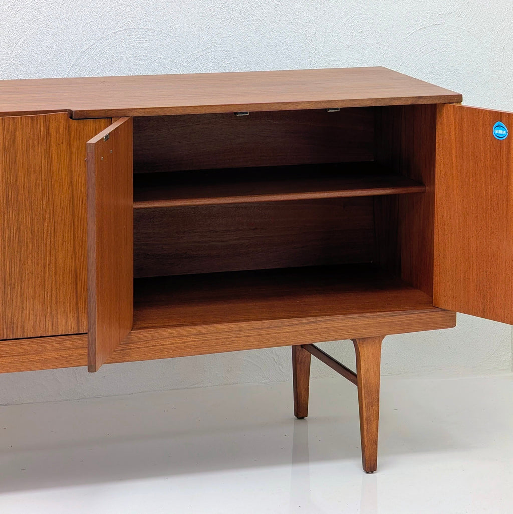 Restored Mid Century Modern Teak Sideboard by Nathan Furniture | UK c.1960s