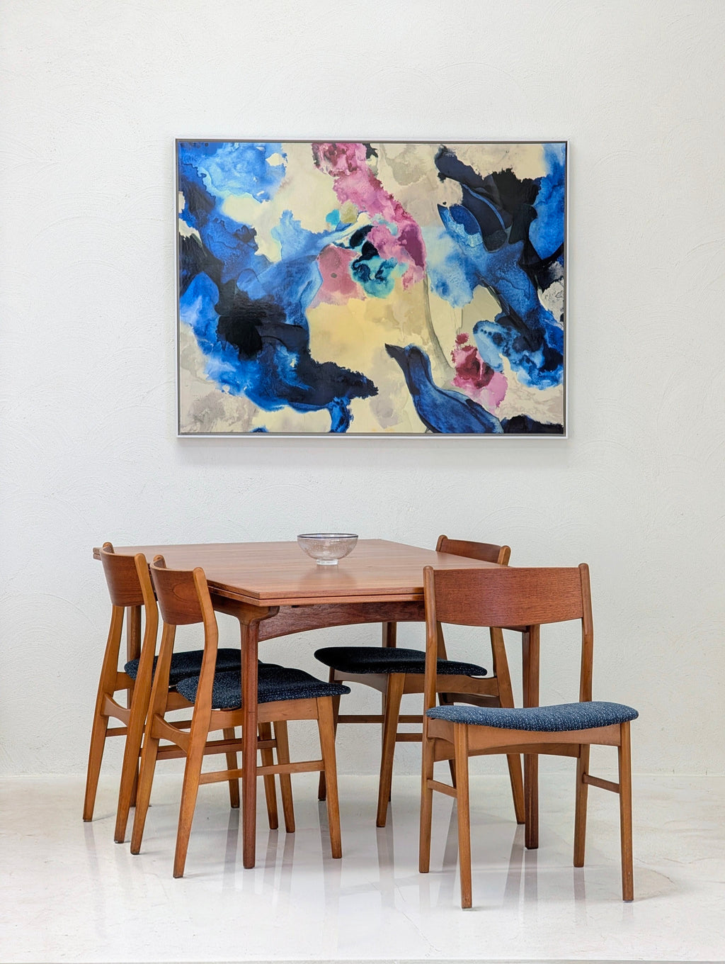 Mid-Century Modern Teak Extension Dining Table by Marcob Furniture