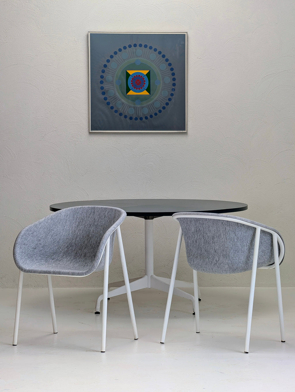 Eames Segmented Circular Table by Herman Miller