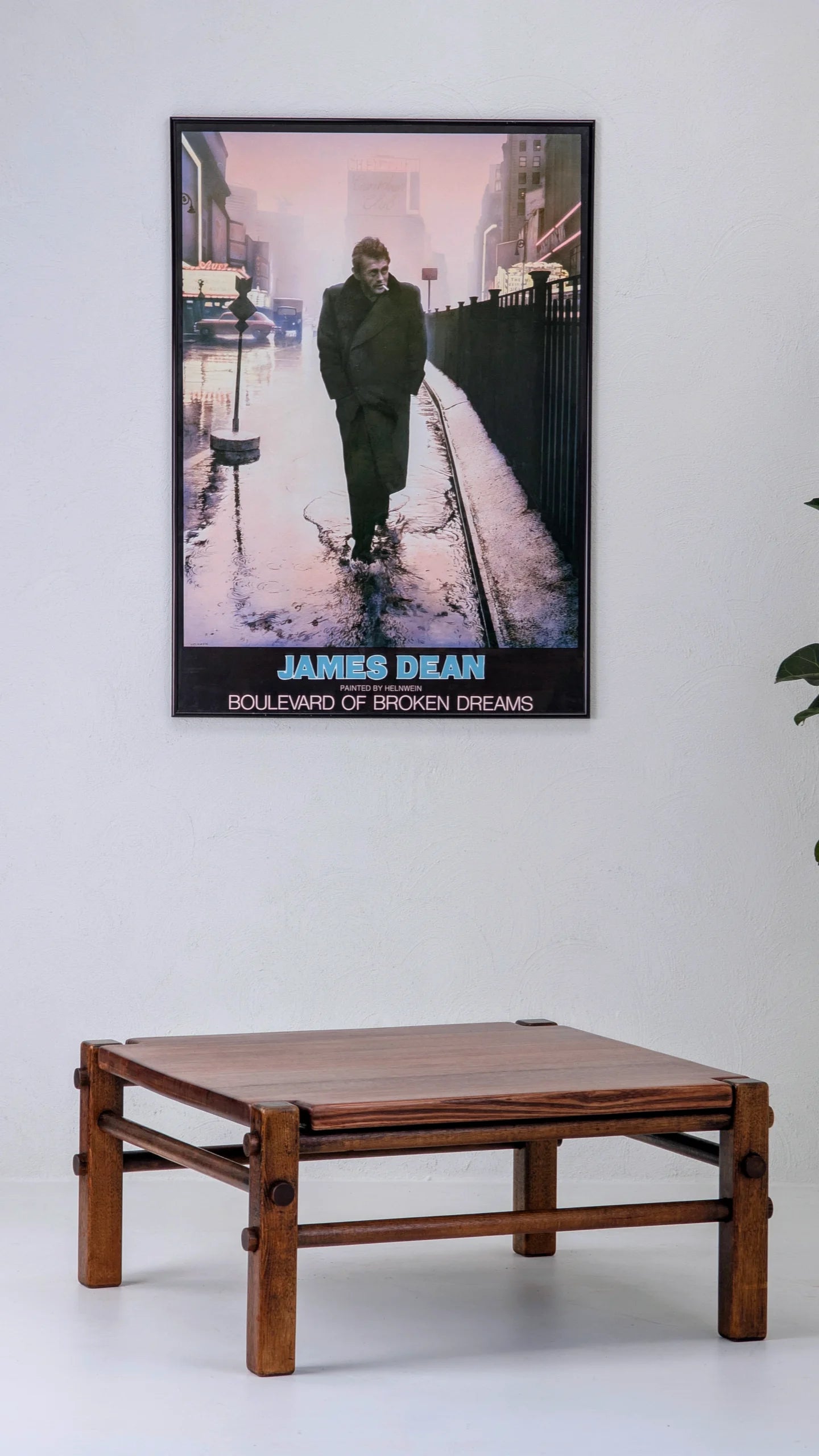 James Dean | Boulevard of Broken Dreams by Helnwein | 1987 Vintage Print