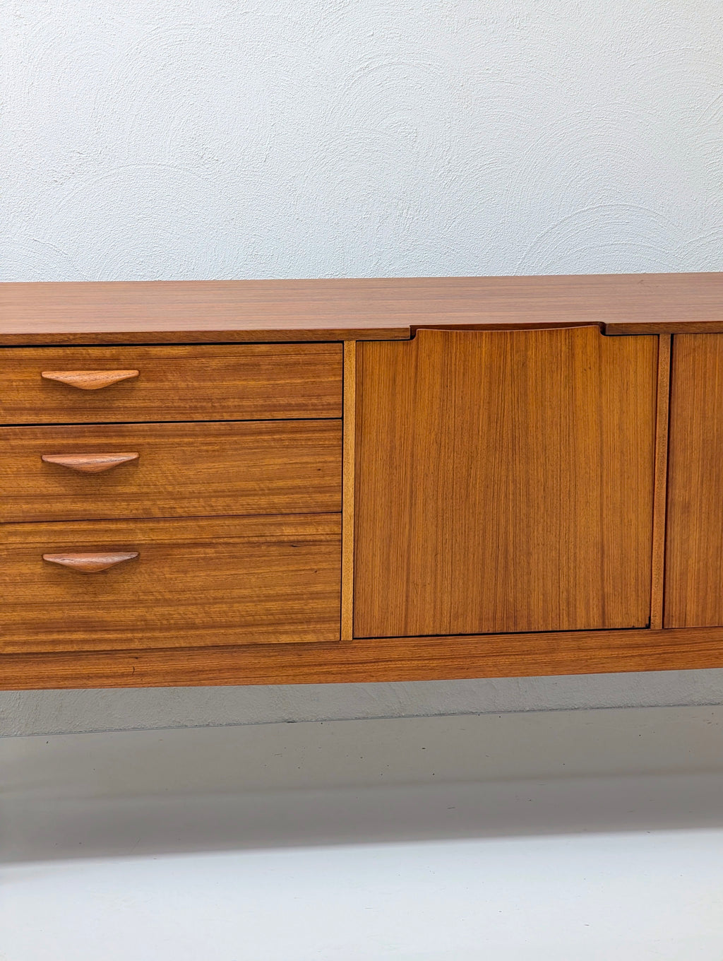 Restored Mid Century Modern Teak Sideboard by Nathan Furniture | UK c.1960s