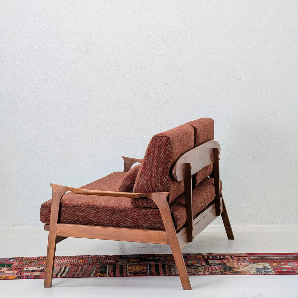 Fler Norsk D-71 'Surfboard Back' Three Seater Sofa