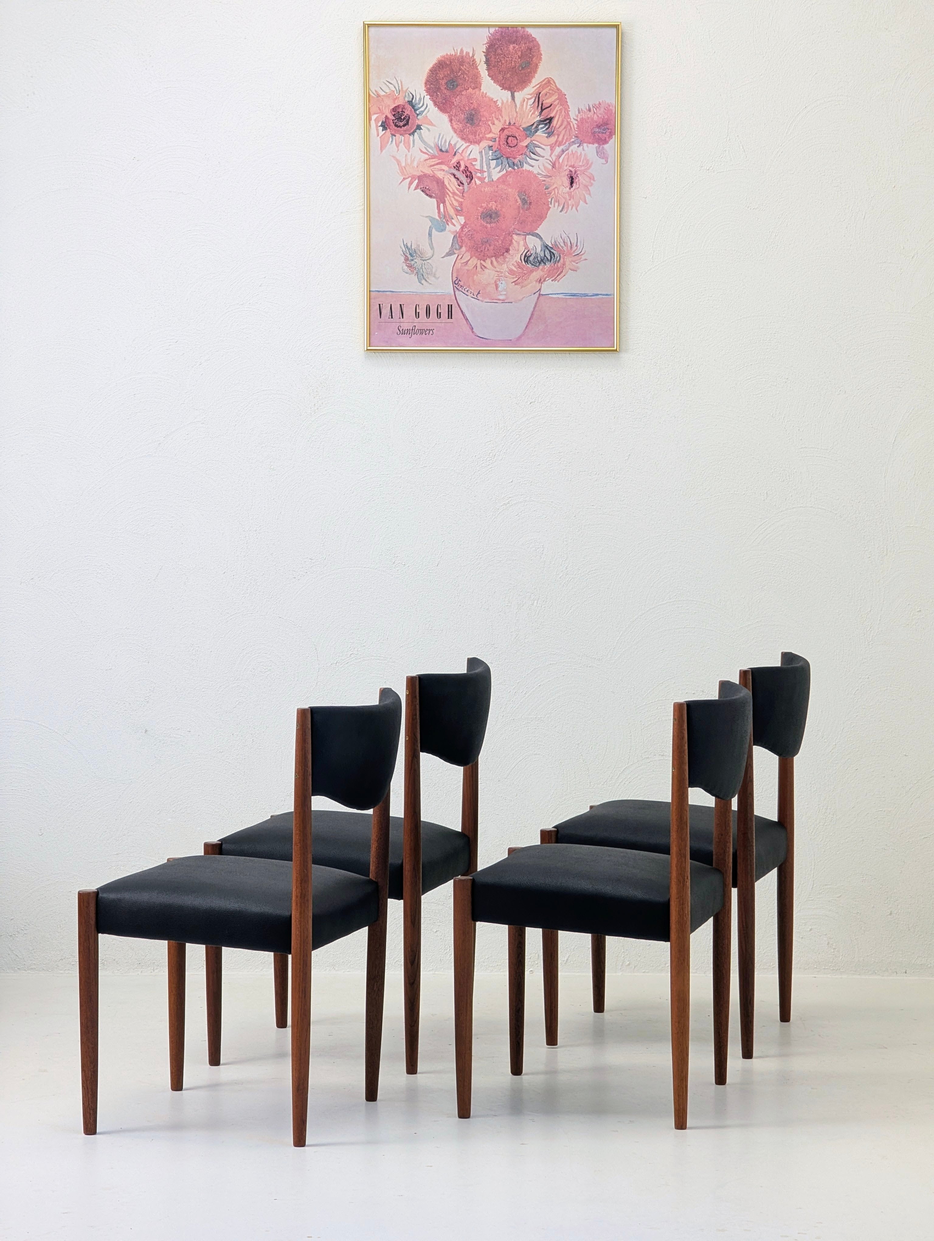 Restored MCM Parker Dining Chairs | Model 62