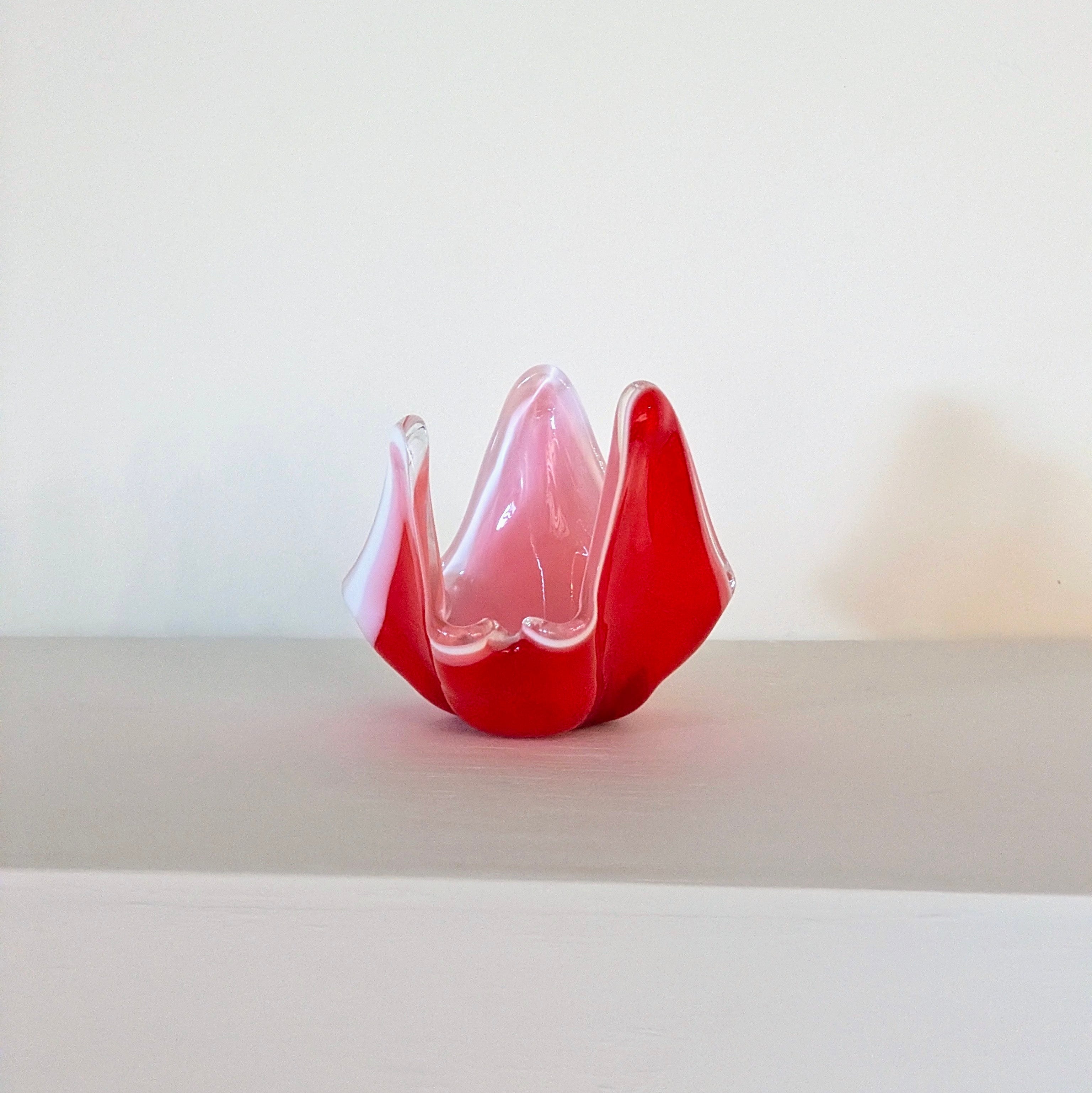 Vintage Japanese Art Glass Vase