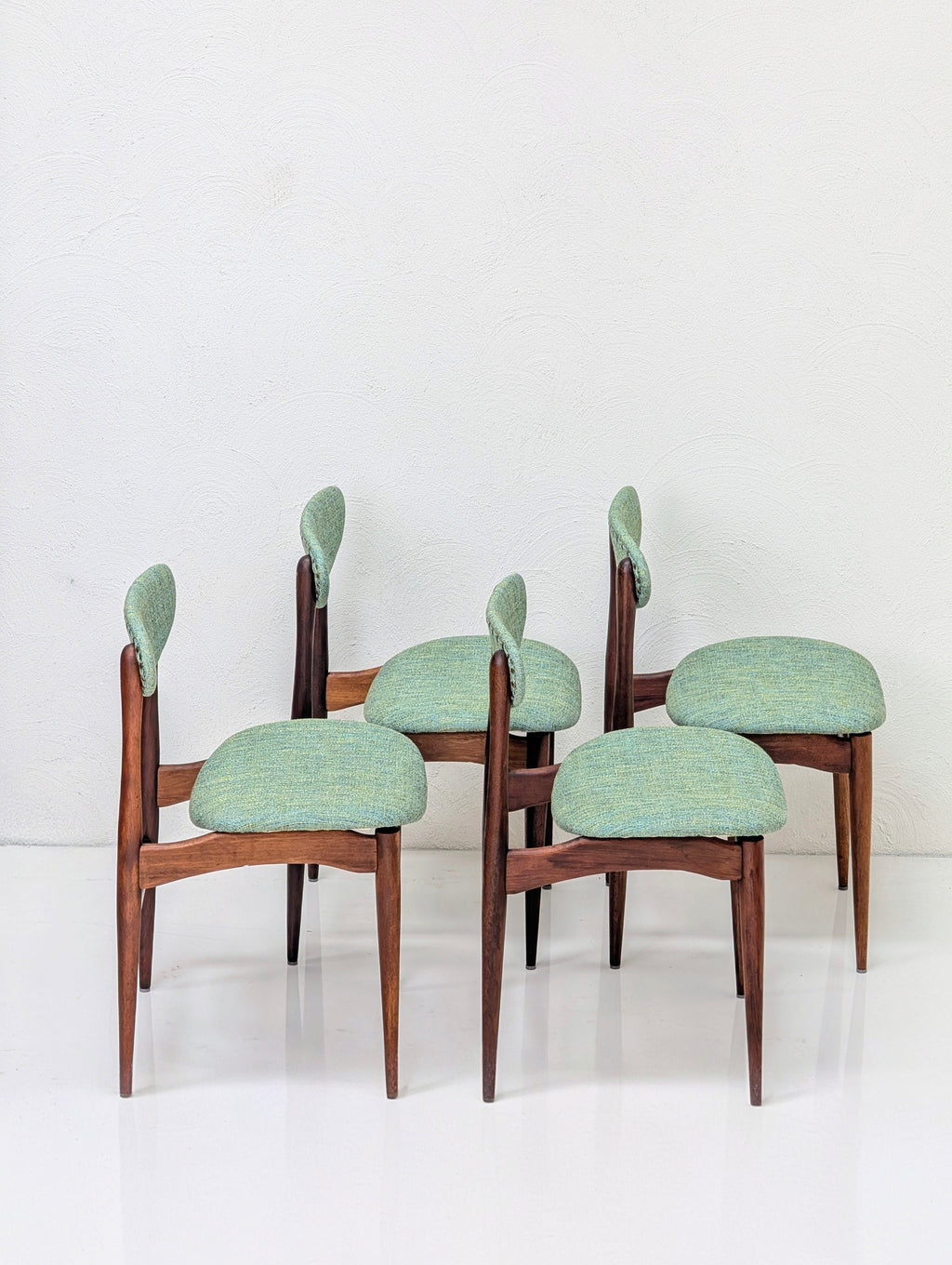 Chatley Matchstick Dining Chairs | Restored c1965 | Zepel FibreGuard