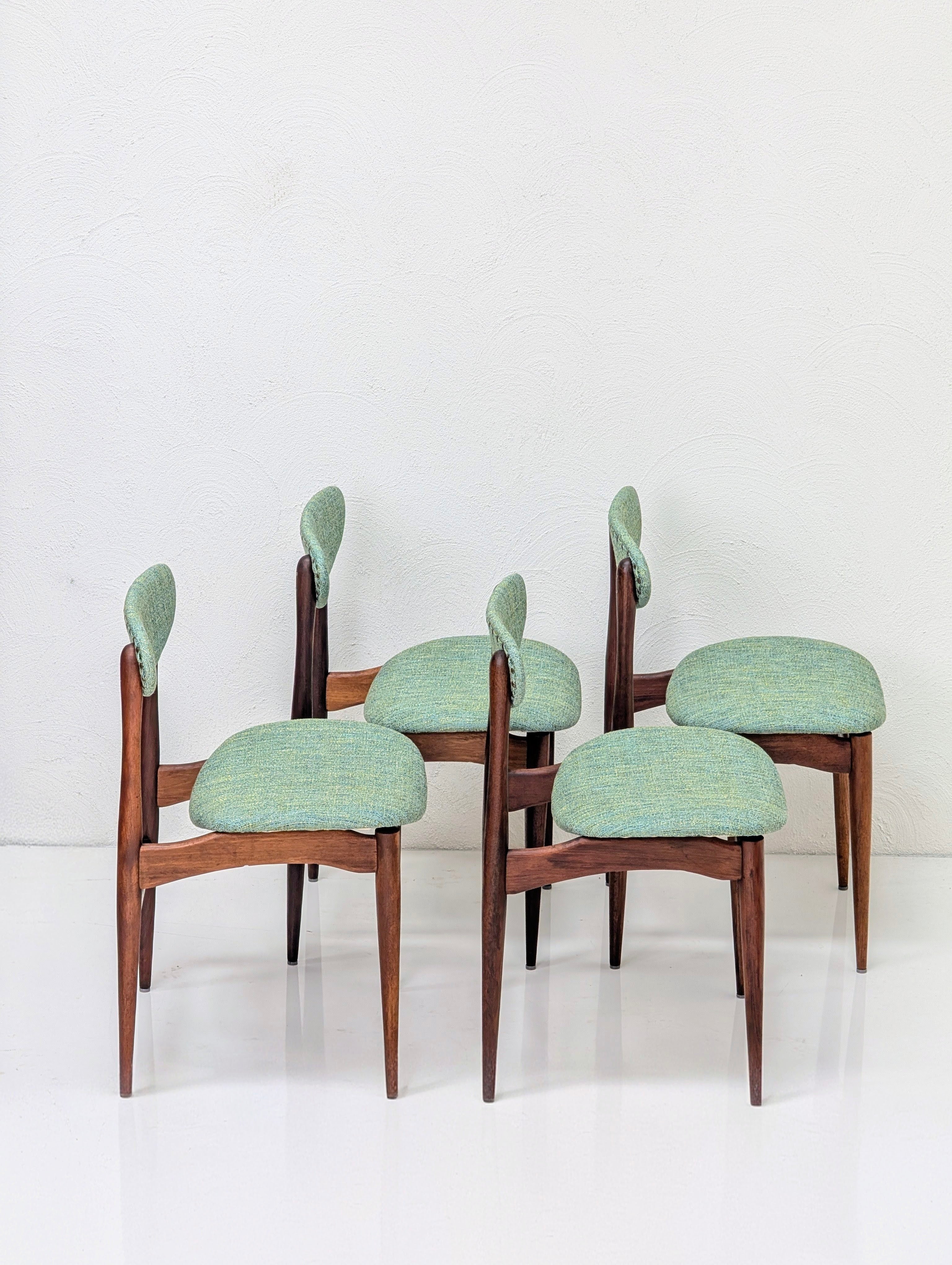 Chatley Matchstick Dining Chairs | Restored c1965 | Zepel FibreGuard