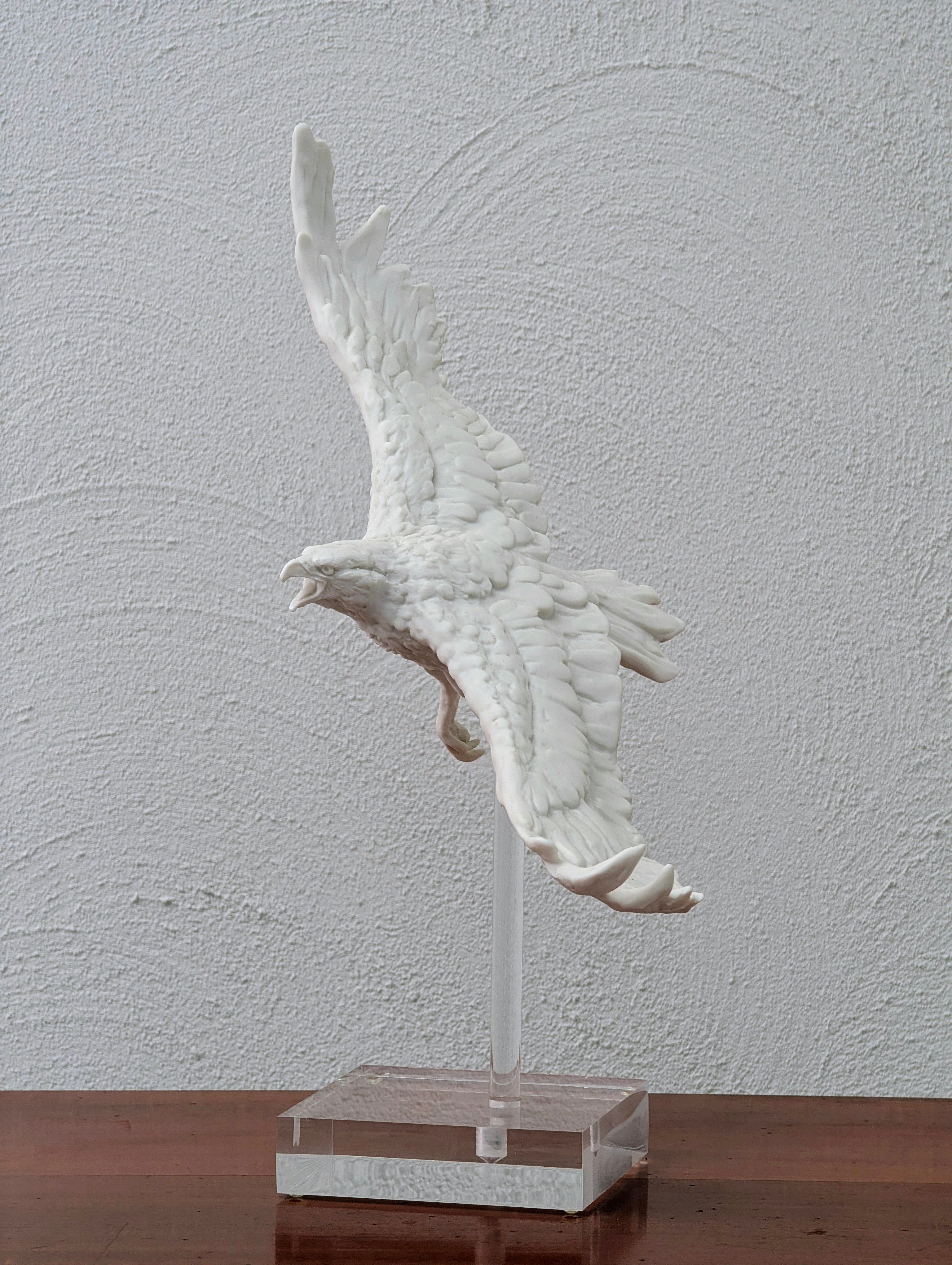Royal Doulton "Millennium 2000" Parian Porcelain Eagle in Flight - Limited Edition #25