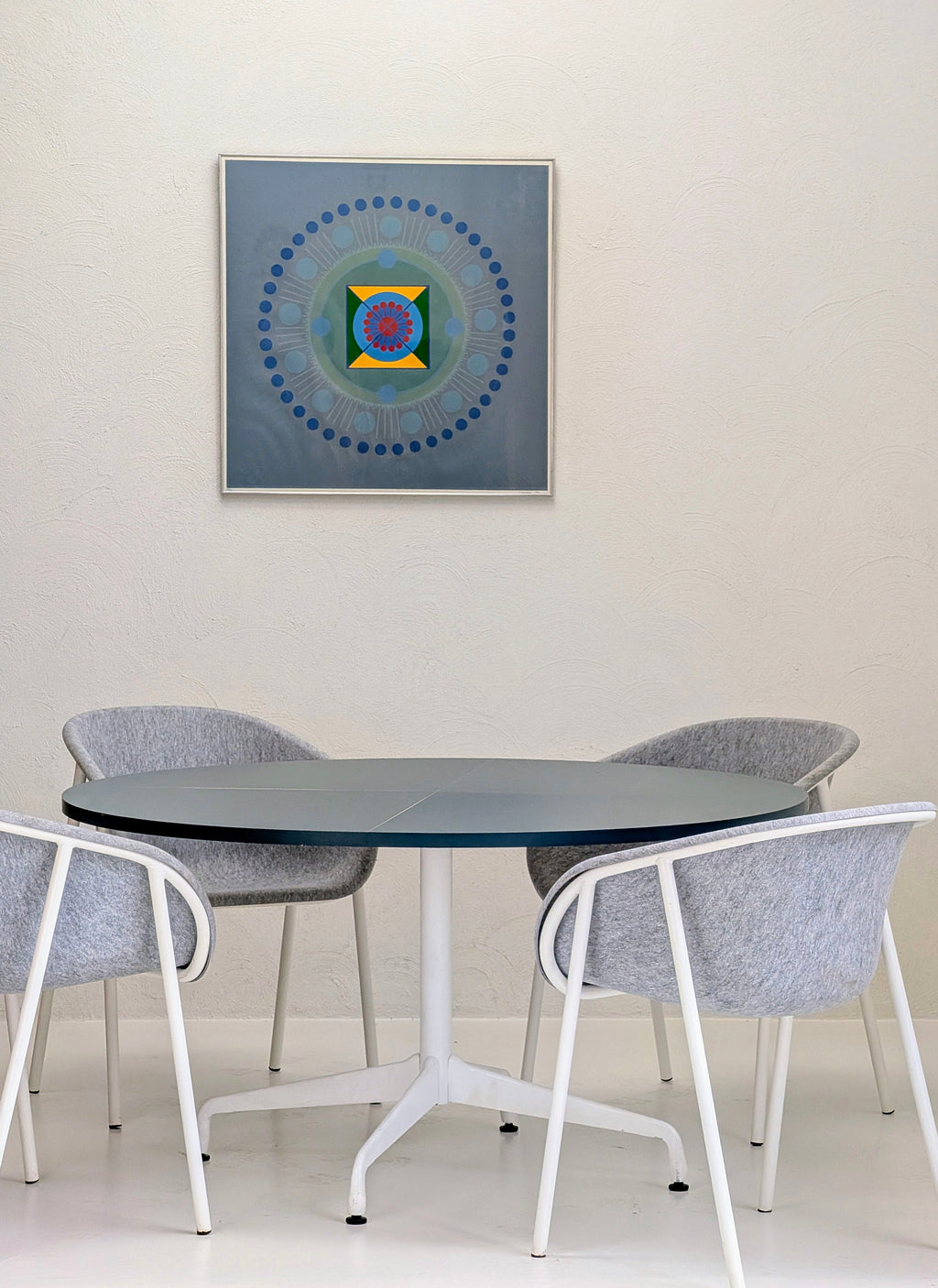 Eames Segmented Circular Table by Herman Miller