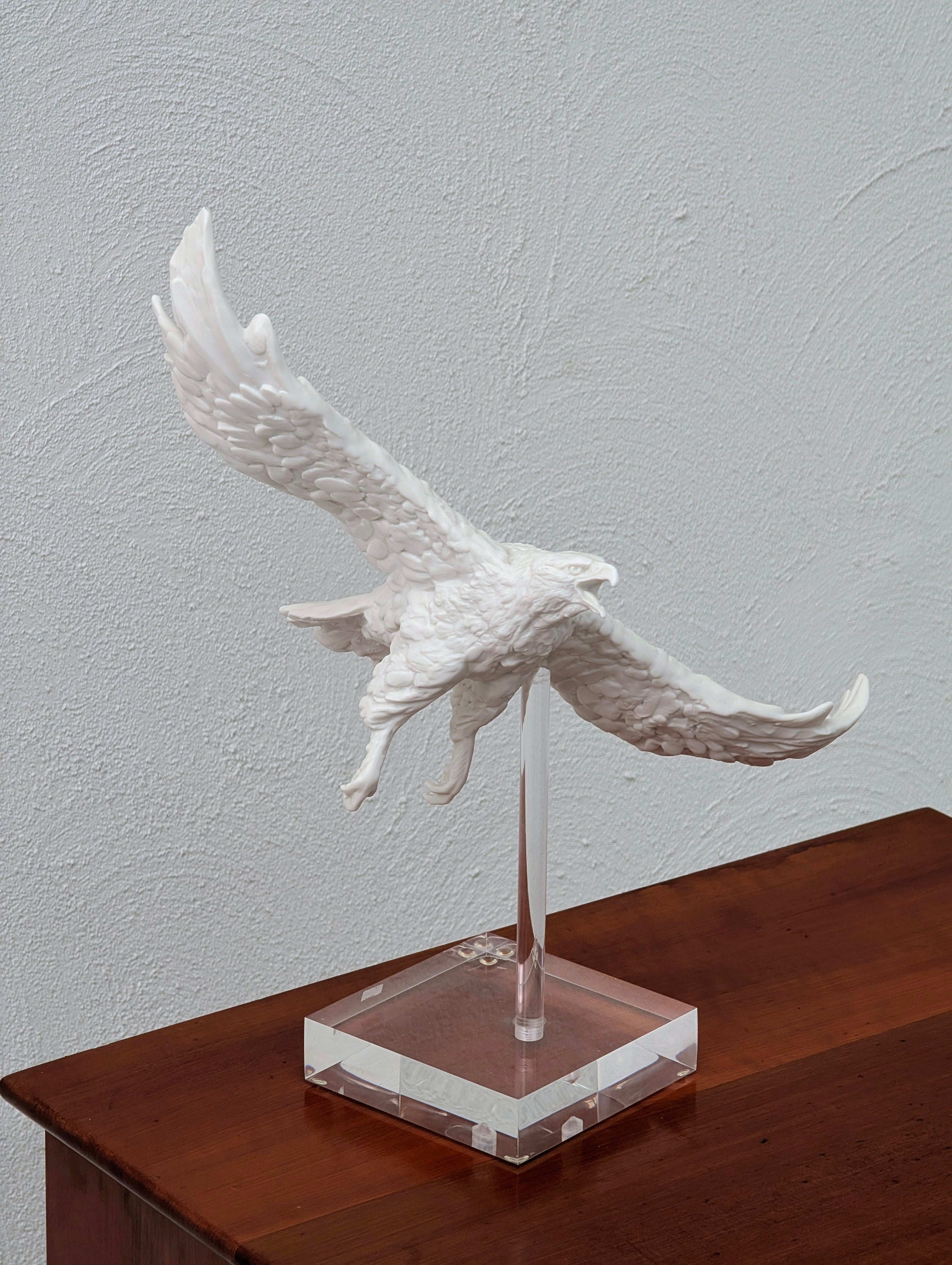Royal Doulton "Millennium 2000" Parian Porcelain Eagle in Flight - Limited Edition #25