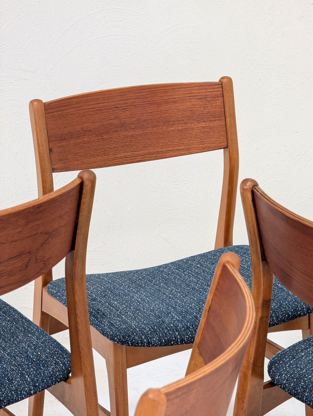Restored Danish Teak & Oak Dining Chair | MCM c1960s