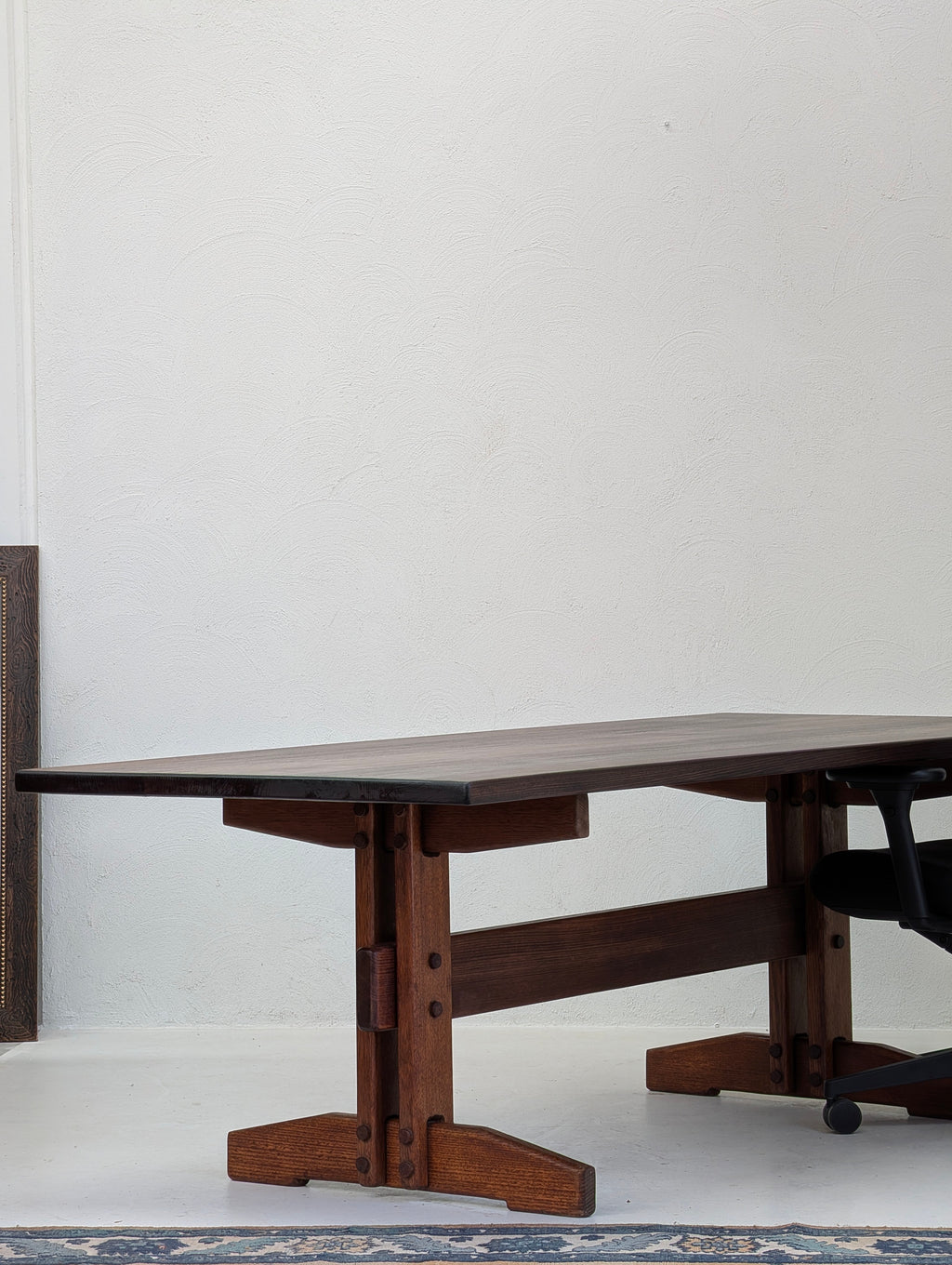 Restored Norman Archibald 'Nore' Dining Table in Victorian Alpine Ash, c1978