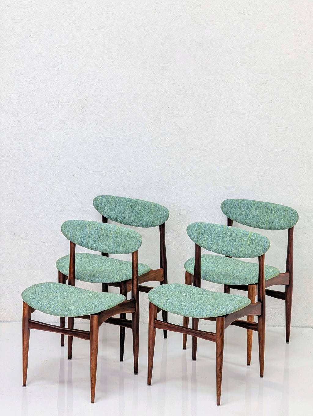 Chatley Matchstick Dining Chairs | Restored c1965 | Zepel FibreGuard