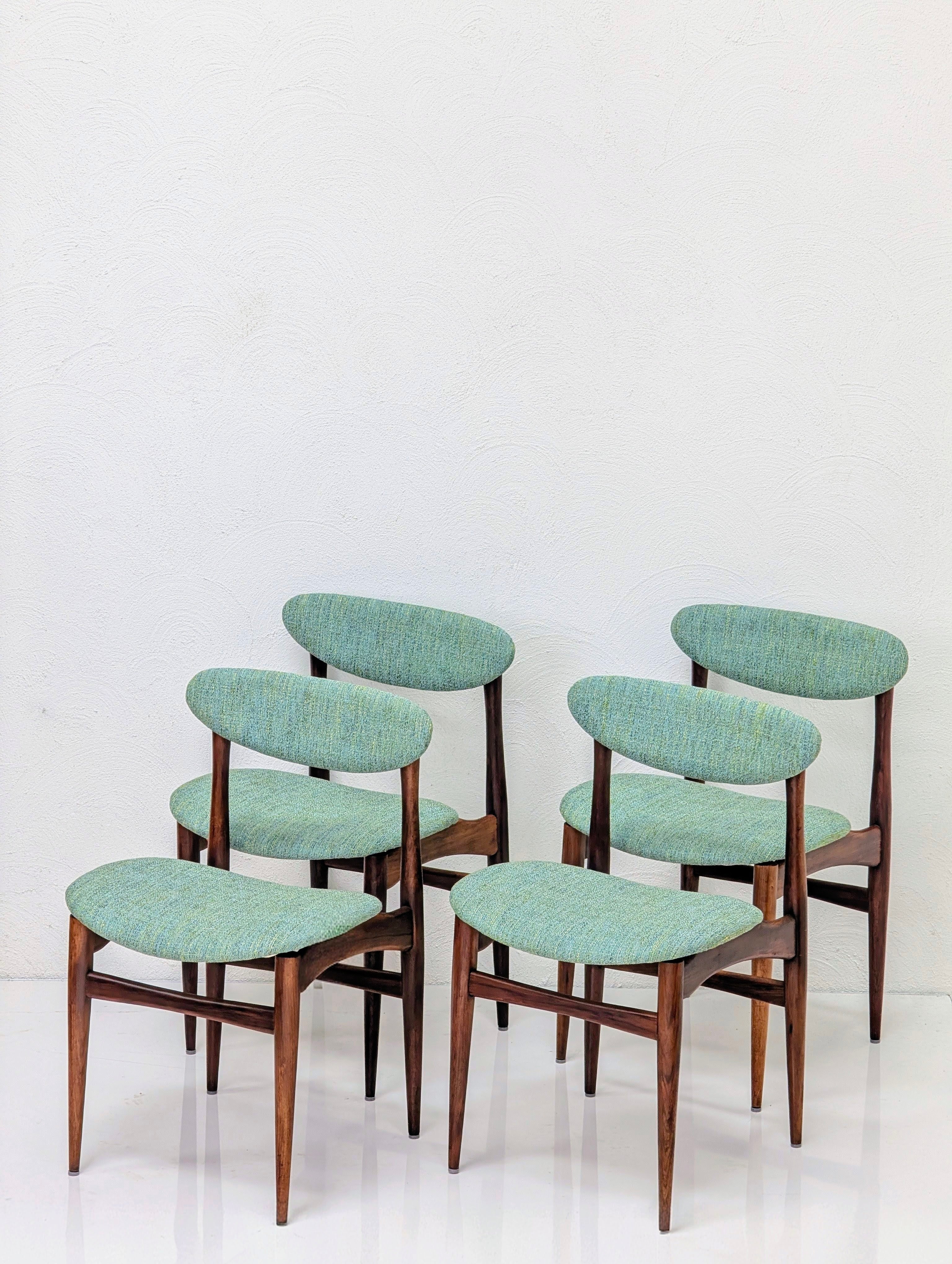 Chatley Matchstick Dining Chairs | Restored c1965 | Zepel FibreGuard