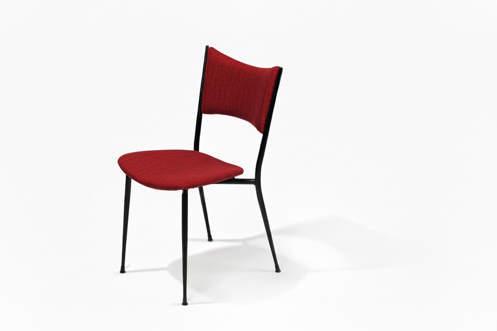Commission a Classic: Grant Featherston 'Mitzi' Dining Chairs in New Zepel Fabric | c.1957