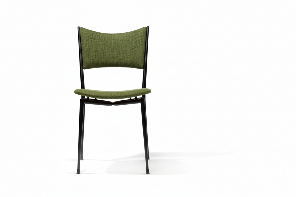 Commission a Classic: Grant Featherston 'Mitzi' Dining Chairs in New Zepel Fabric | c.1957