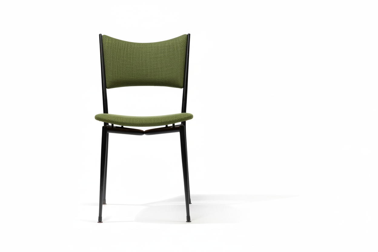 Commission a Classic: Grant Featherston 'Mitzi' Dining Chairs in New Zepel Fabric | c.1957