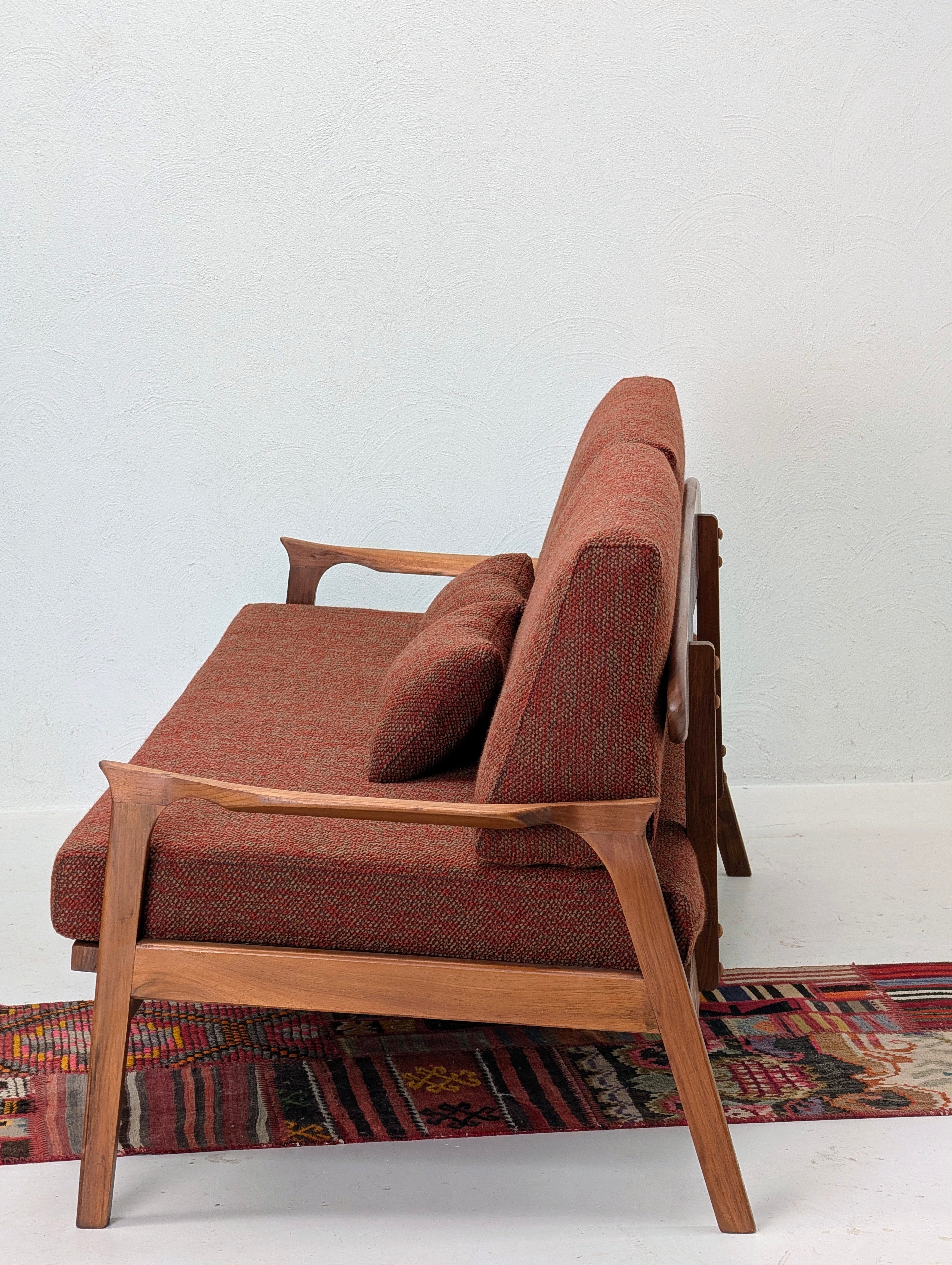 Fler Norsk D-71 'Surfboard Back' Three Seater Sofa