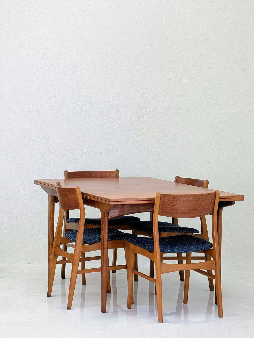 Restored Danish Teak & Oak Dining Chair | MCM c1960s