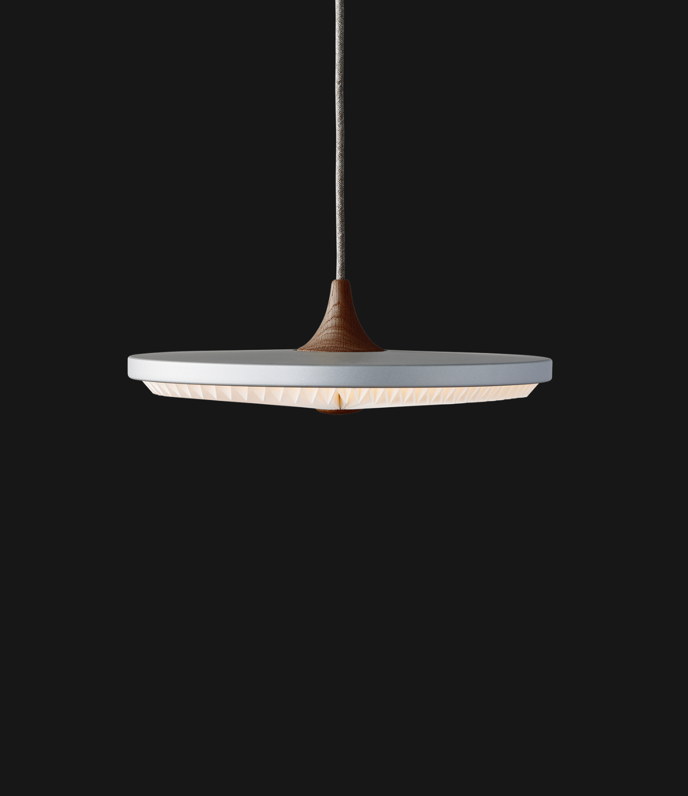 Le Klint Soleil Pendant Lamp with Hand-Folded Paper Shade | Designed by Philip Bro Ludvigsen | 50cm