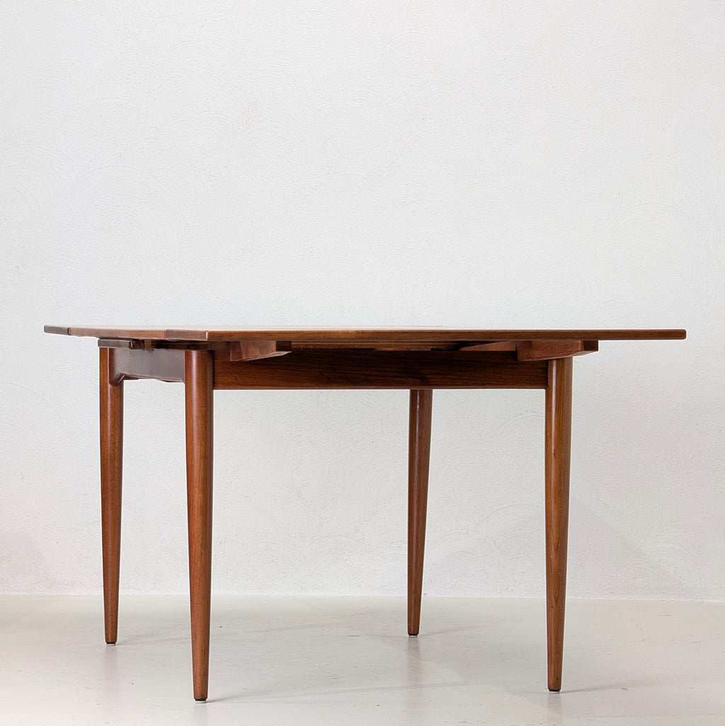 Restored Parker 'Nordic' Extension Dining Table in Teak