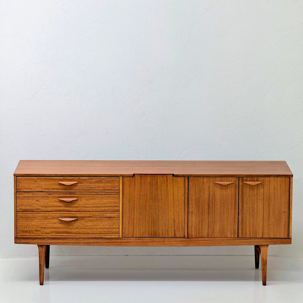 Restored Mid Century Modern Teak Sideboard by Nathan Furniture | UK c.1960s