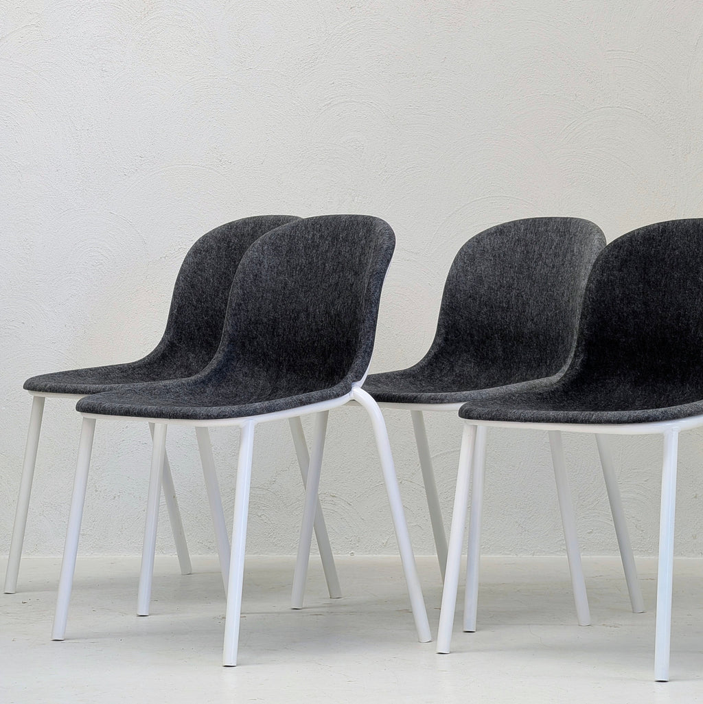 De Vorm LJ2 PET Felt Stacking Chairs