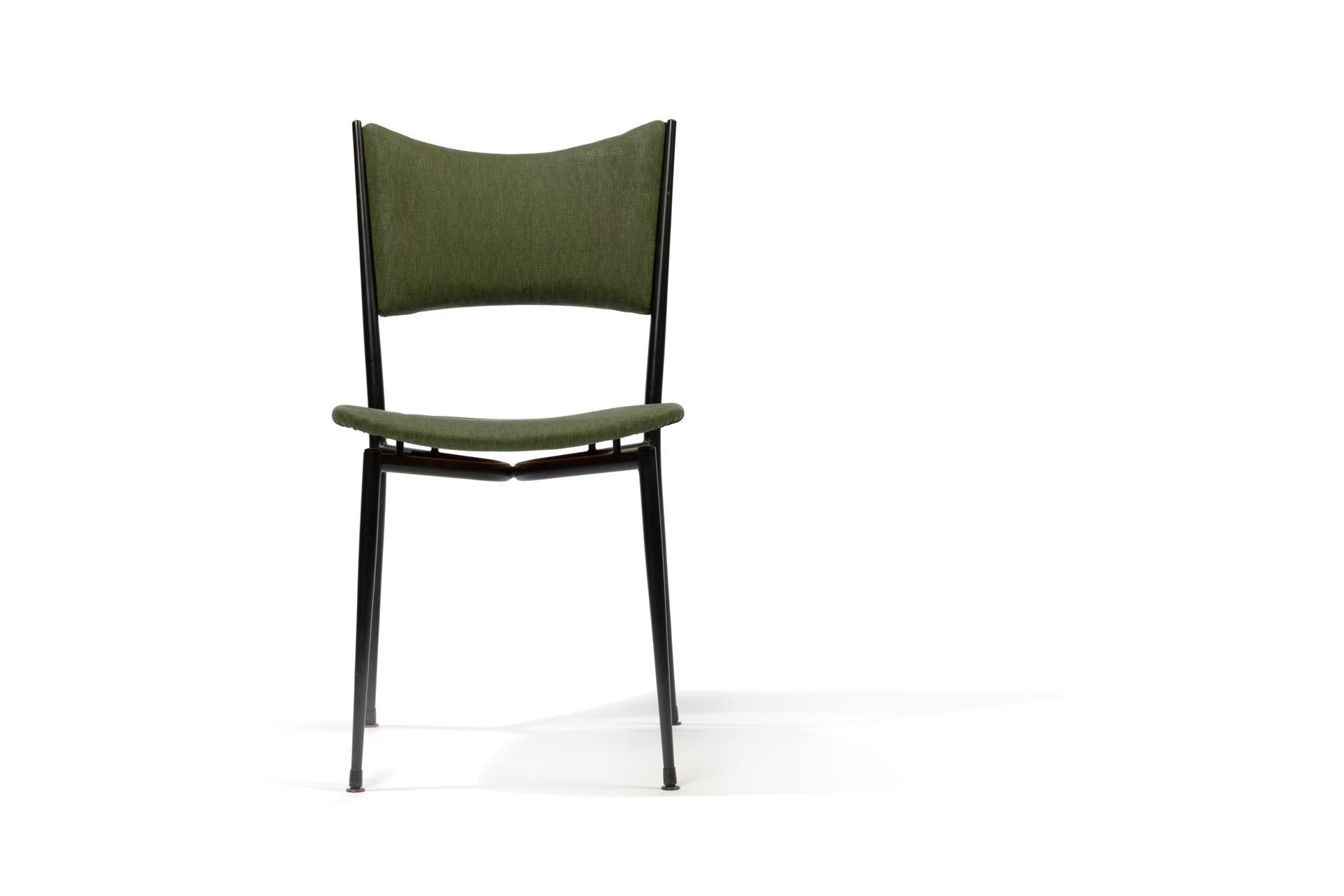 Commission a Classic: Grant Featherston 'Mitzi' Dining Chairs in New Zepel Fabric | c.1957