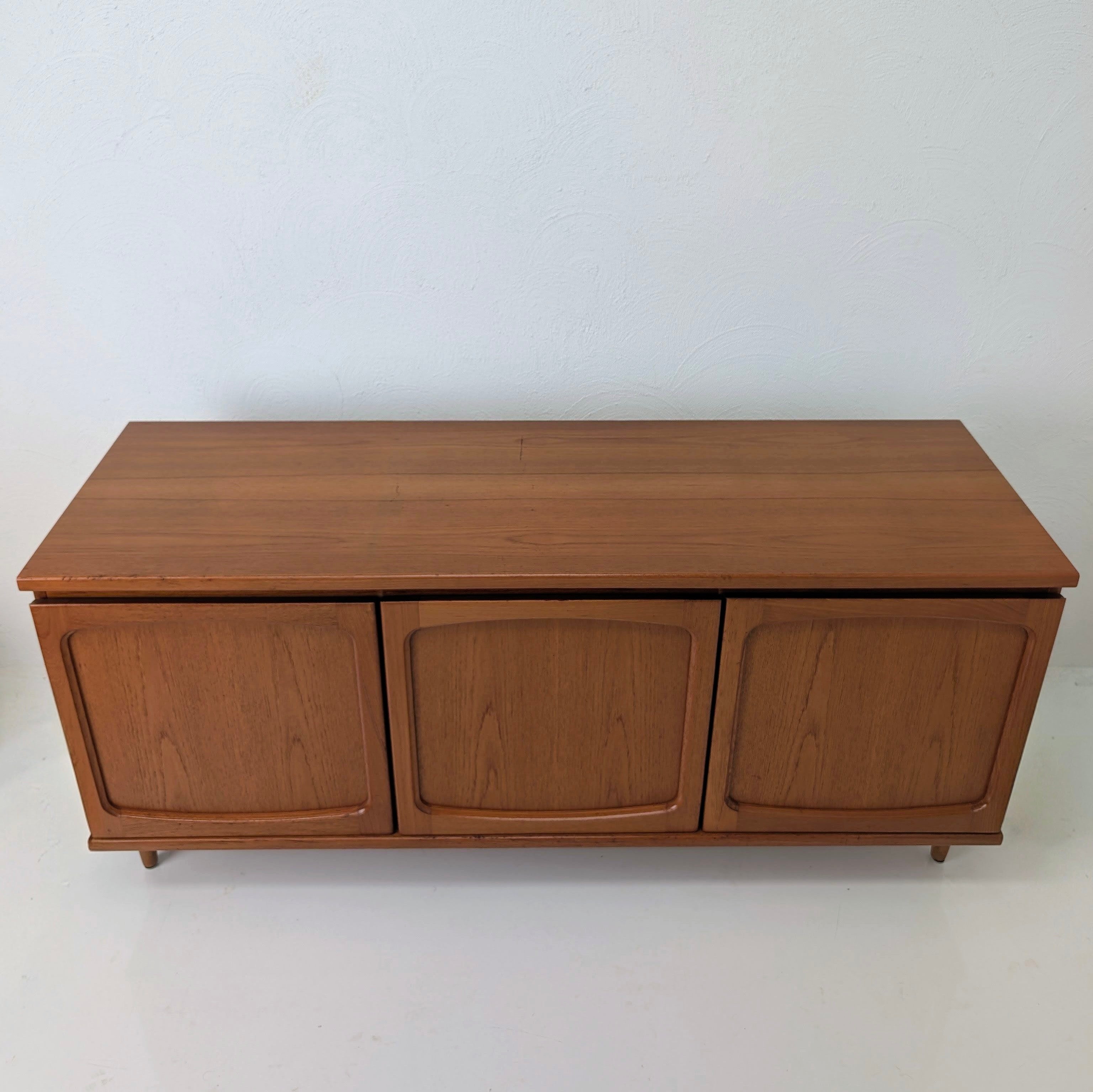 Mid-Century Modern Teak Sideboard by Noblett