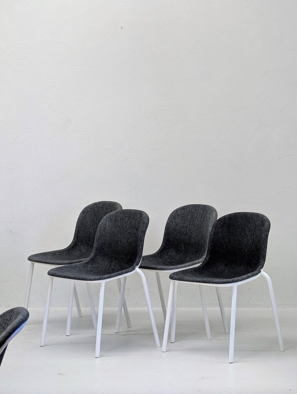 De Vorm LJ2 PET Felt Stacking Chairs